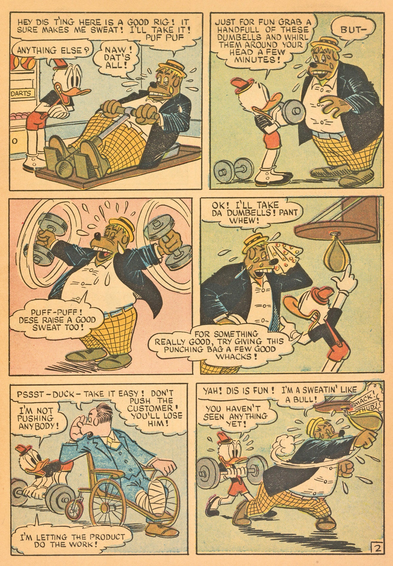 Read online Super Duck Comics comic -  Issue #24 - 11