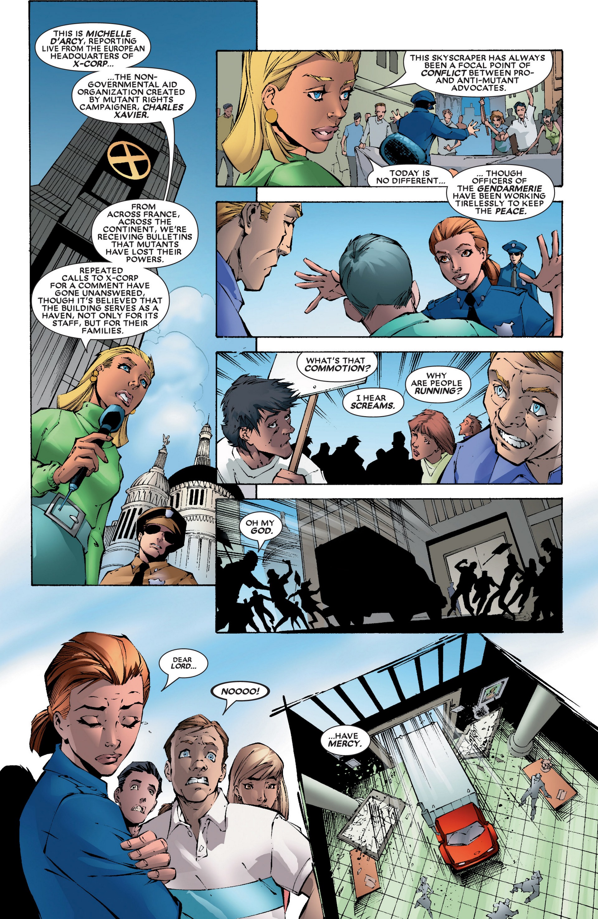 Read online Decimation: House of M - The Day After comic -  Issue # Full - 7