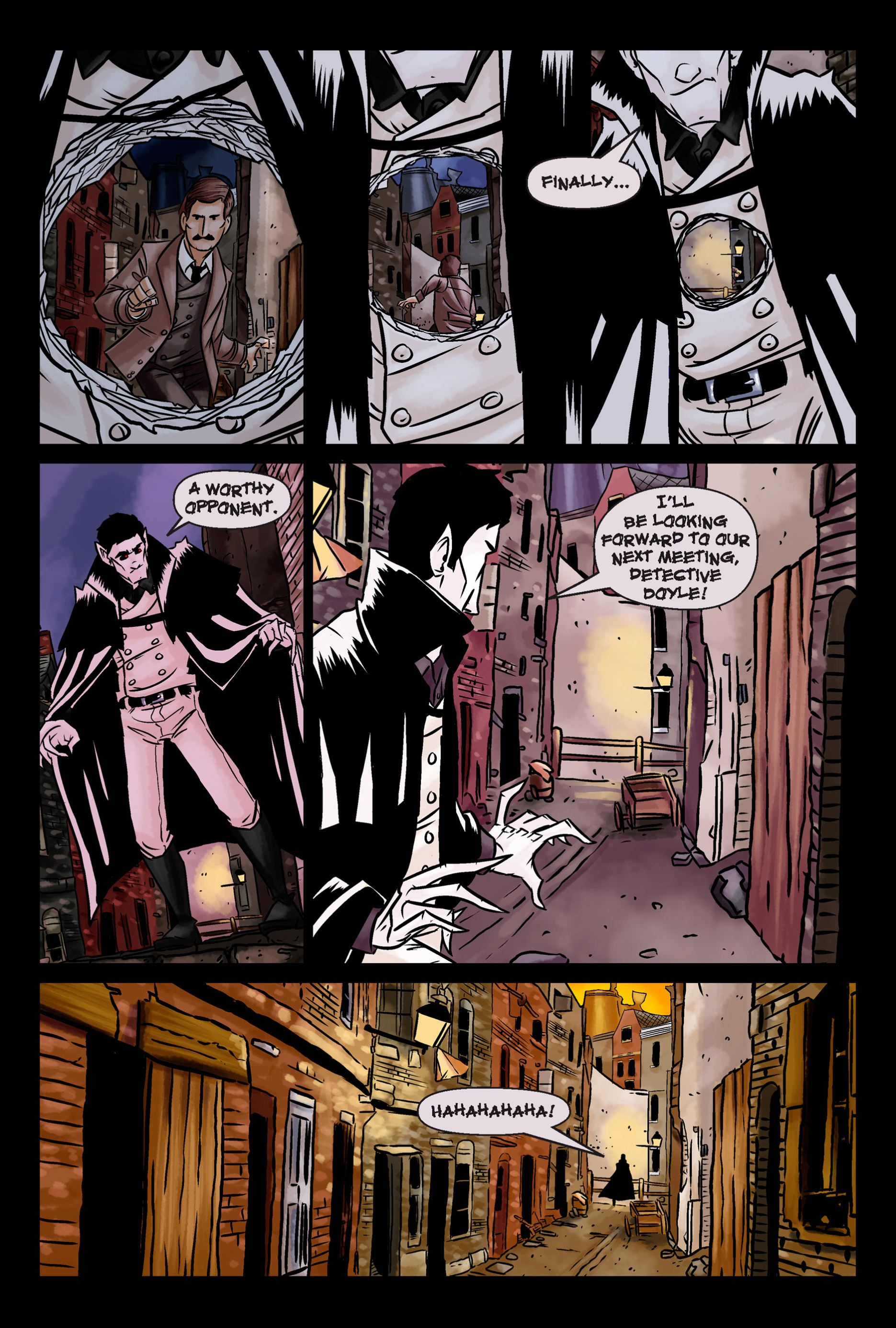 Read online Spring-Heeled Jack comic -  Issue #3 - 7