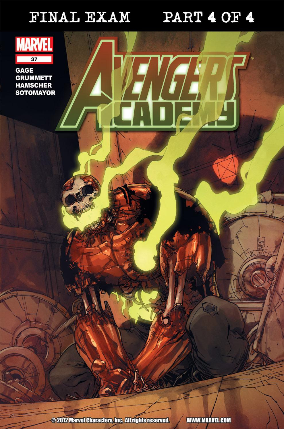 Read online Avengers Academy comic -  Issue #37 - 1