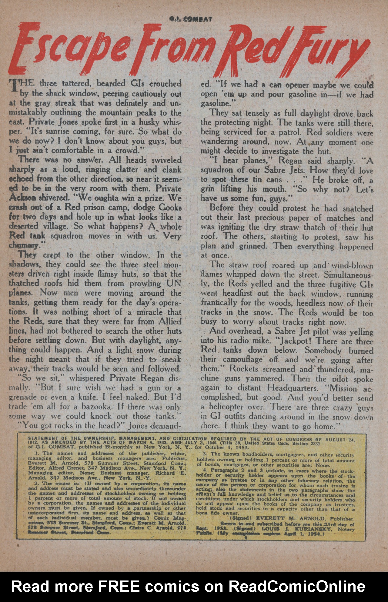 Read online G.I. Combat (1952) comic -  Issue #14 - 26