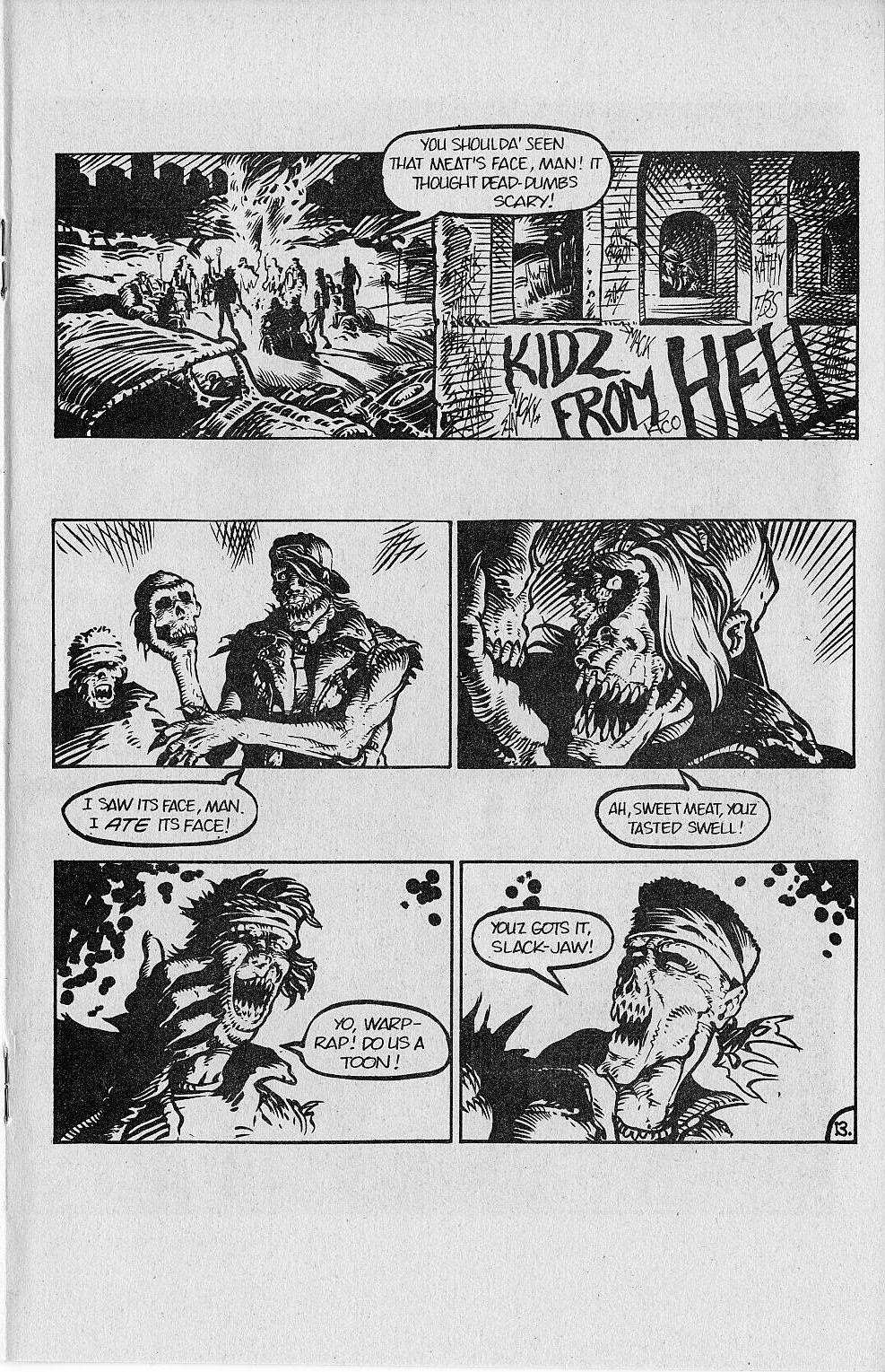 Read online The Walking Dead (1989) comic -  Issue #1 - 14