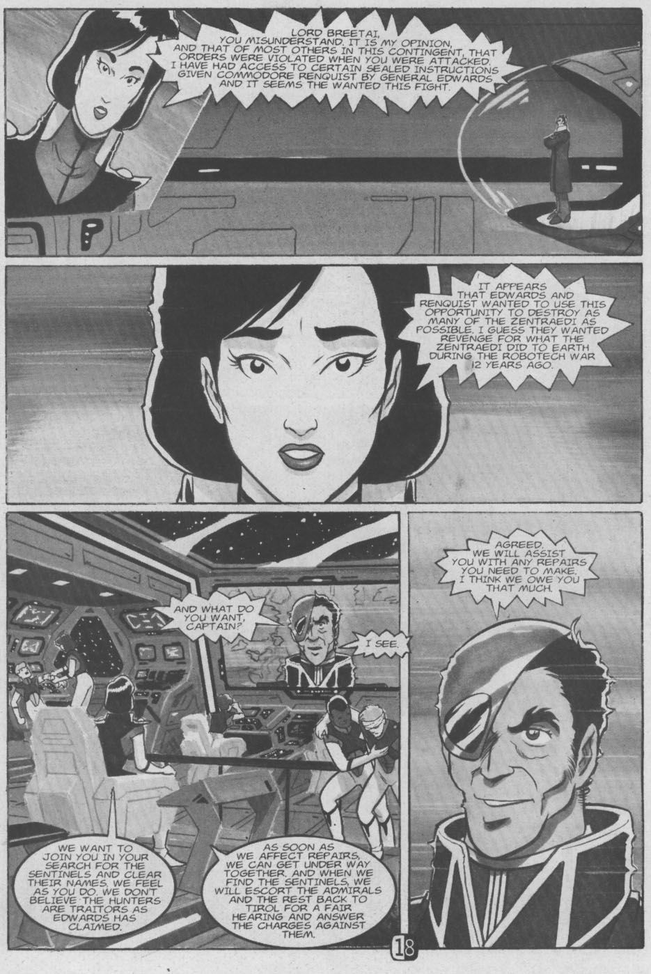 Read online Robotech II: The Sentinels comic -  Issue #3 - 24