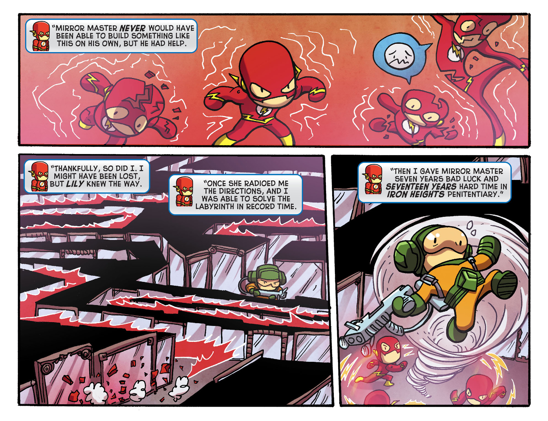 Read online Scribblenauts Unmasked: A Crisis of Imagination comic -  Issue #5 - 12