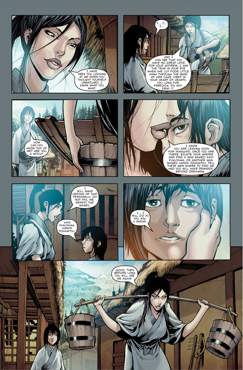 Read online Samurai's Blood comic -  Issue #3 - 7