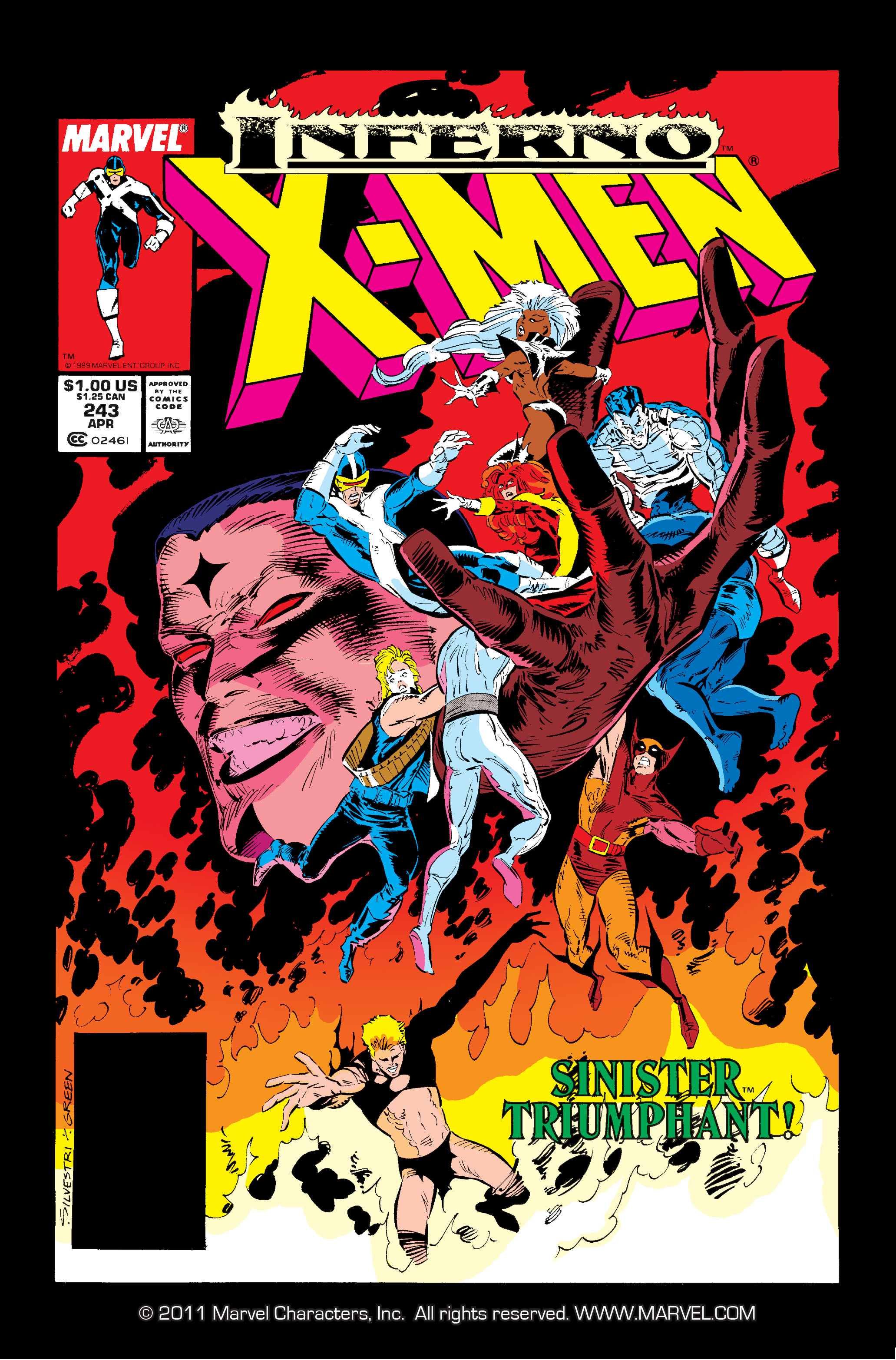 Read online Uncanny X-Men (1963) comic -  Issue #243 - 1