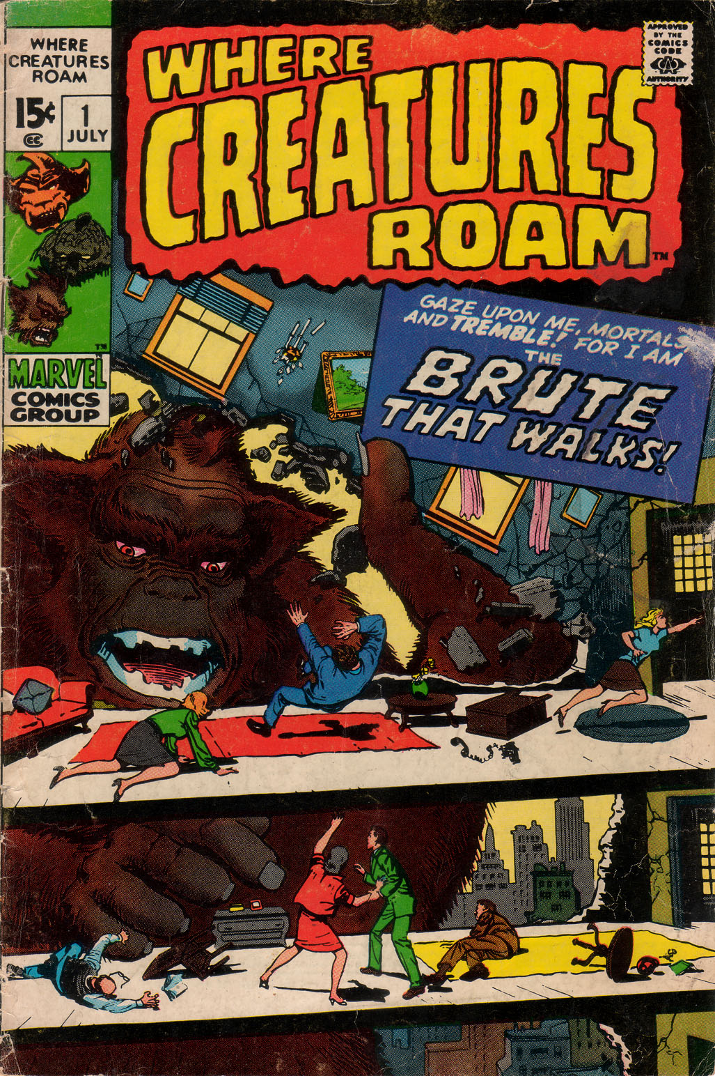 Read online Where Creatures Roam comic -  Issue #1 - 1