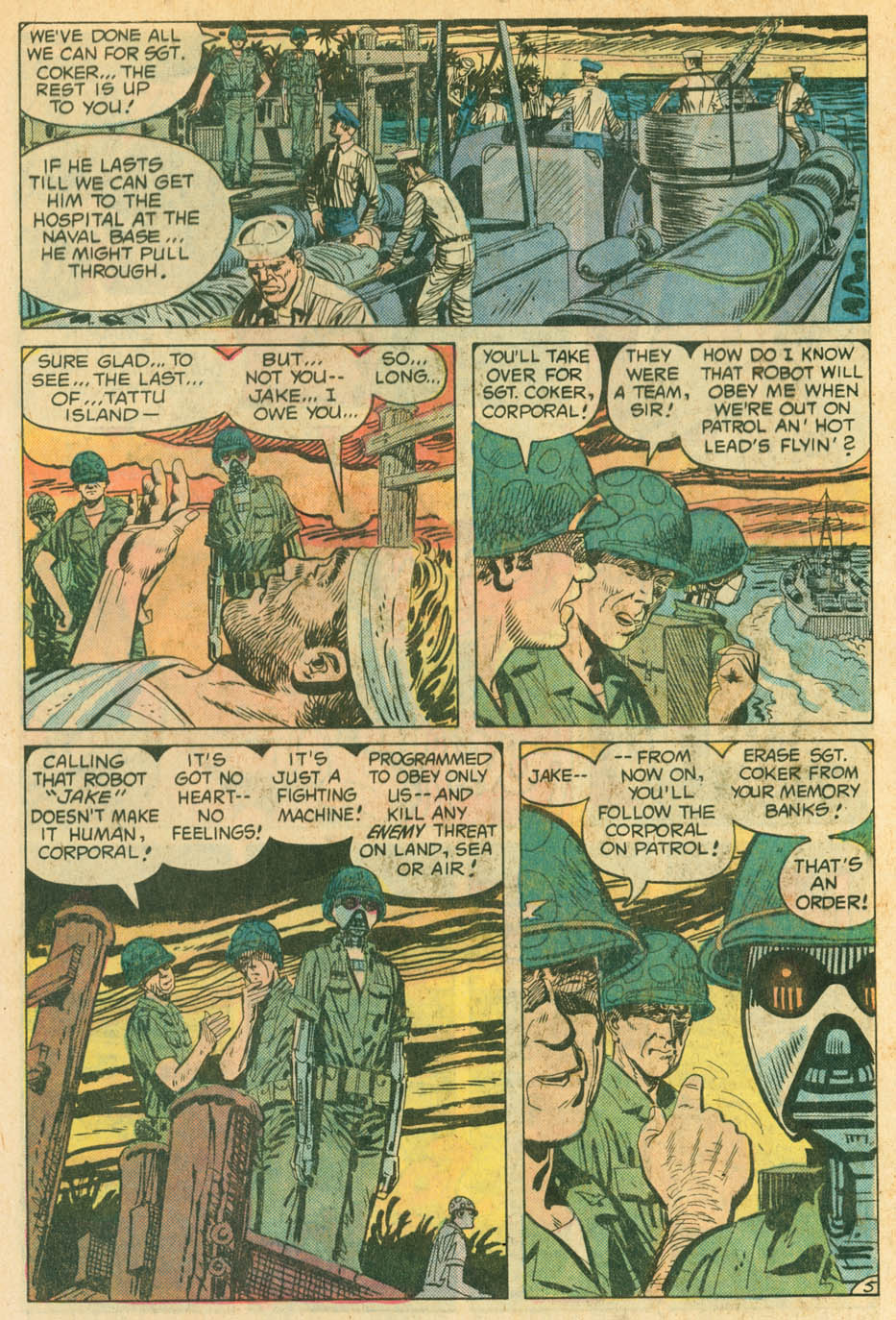 Read online Weird War Tales (1971) comic -  Issue #111 - 9
