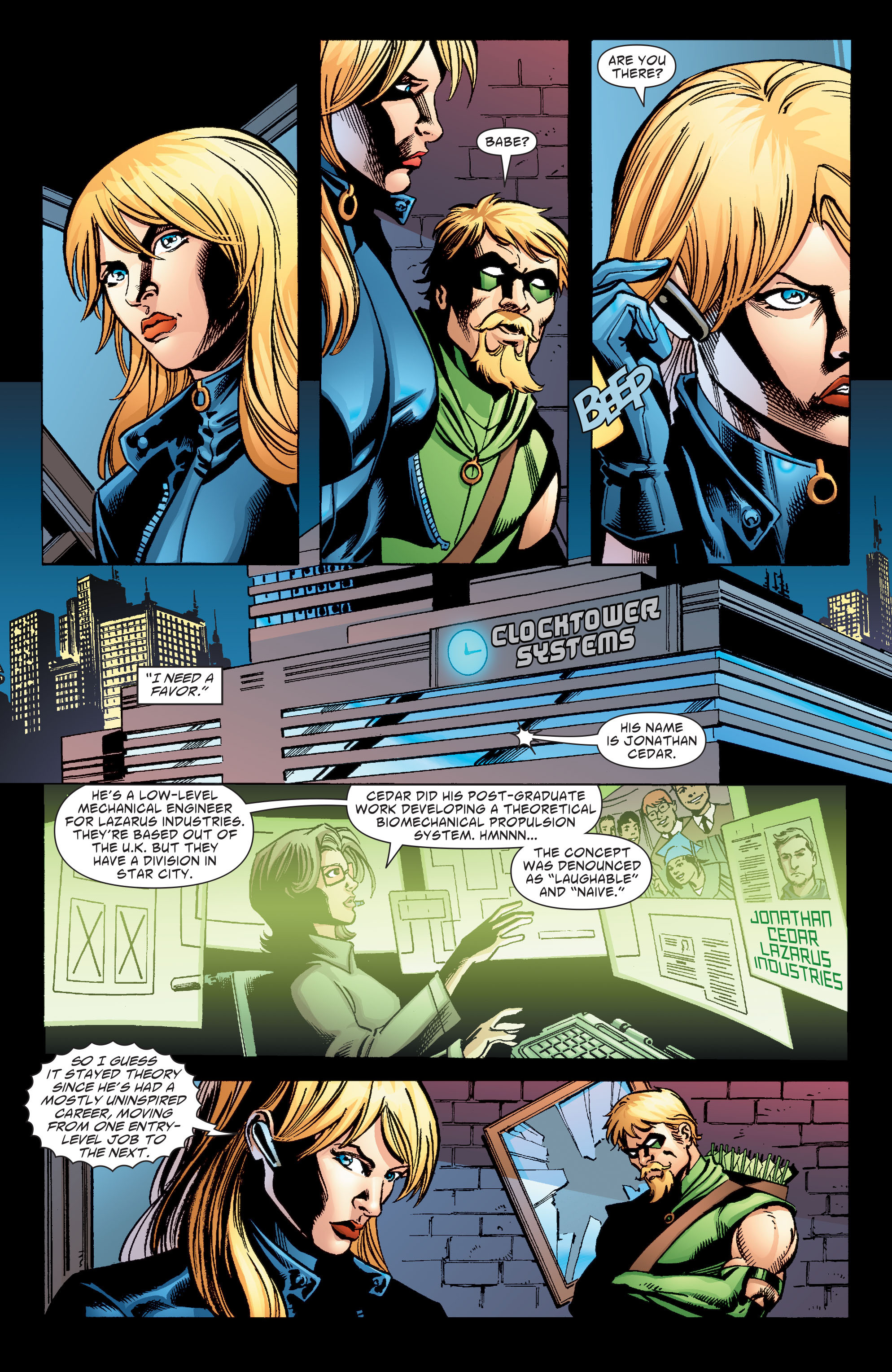 Read online Green Arrow/Black Canary comic -  Issue #16 - 11