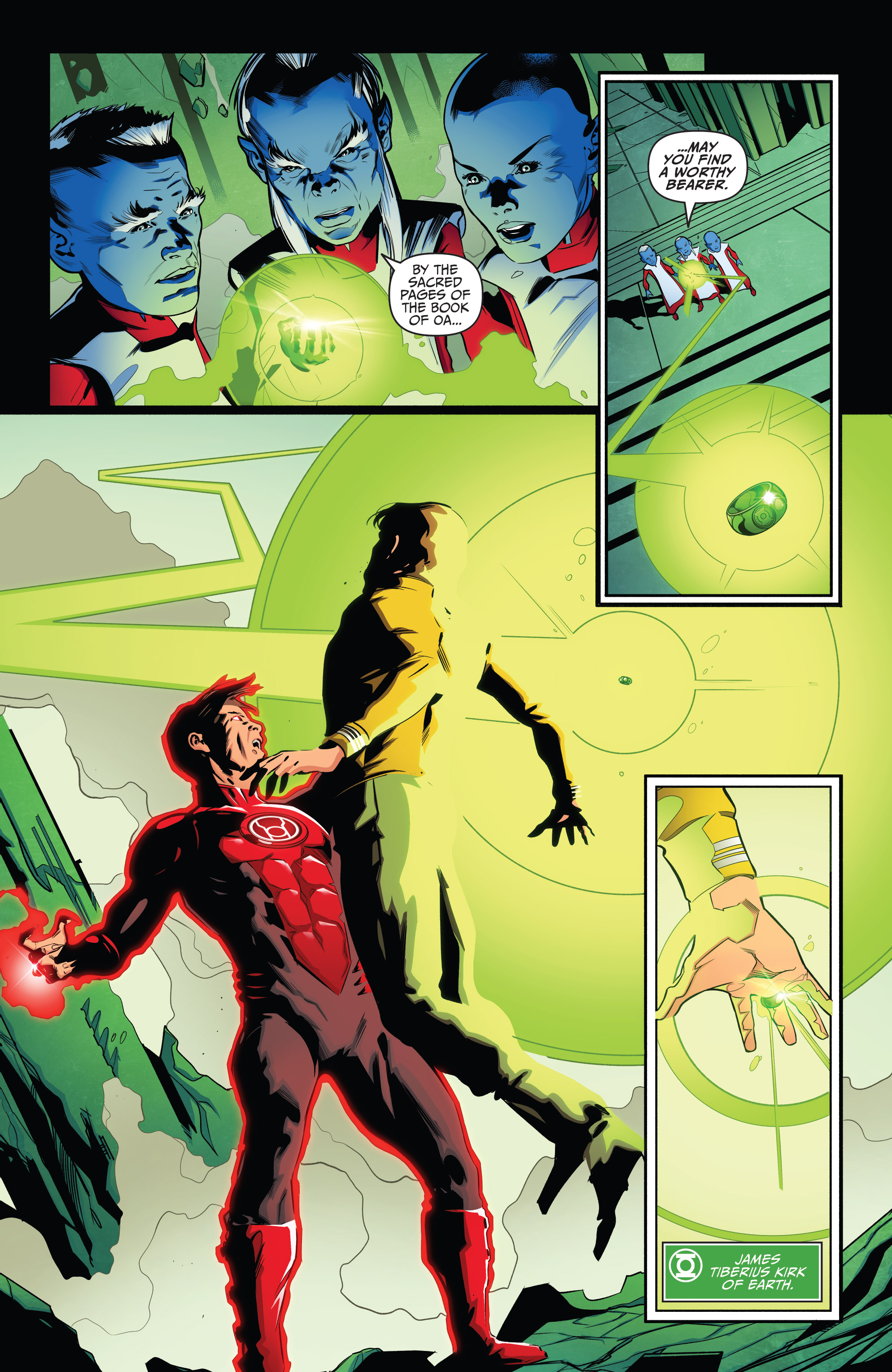 Read online Star Trek/Green Lantern (2016) comic -  Issue #5 - 19