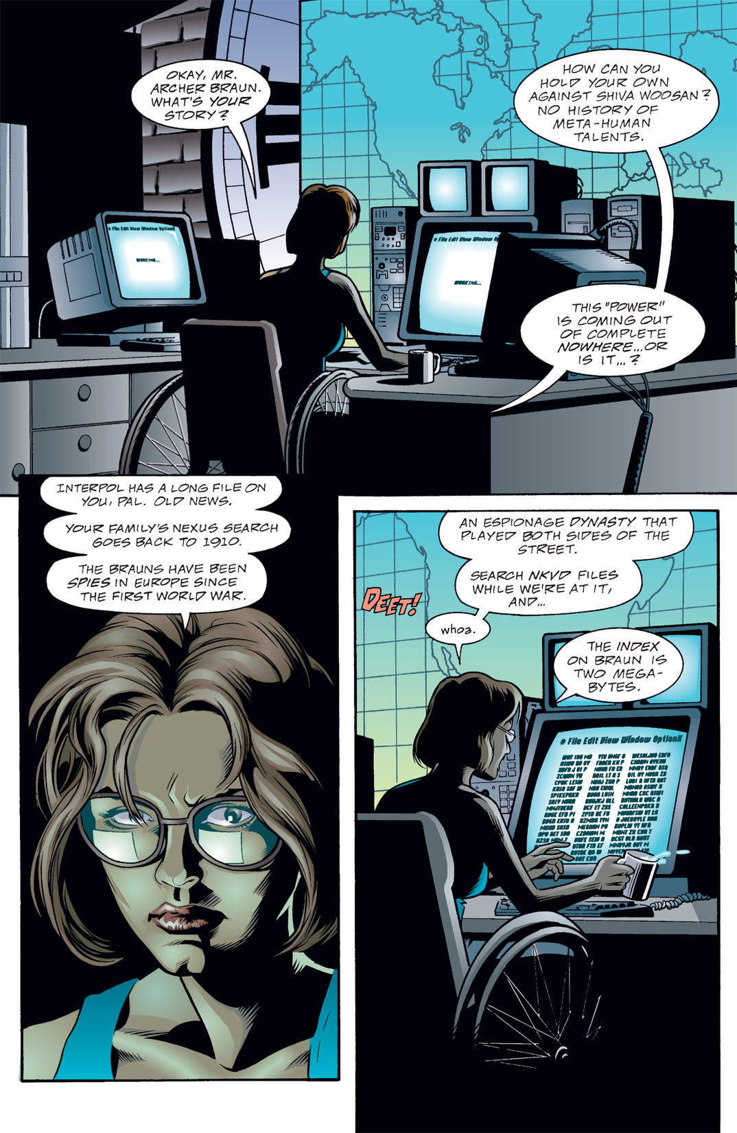 Read online Birds of Prey: Manhunt comic -  Issue #4 - 8