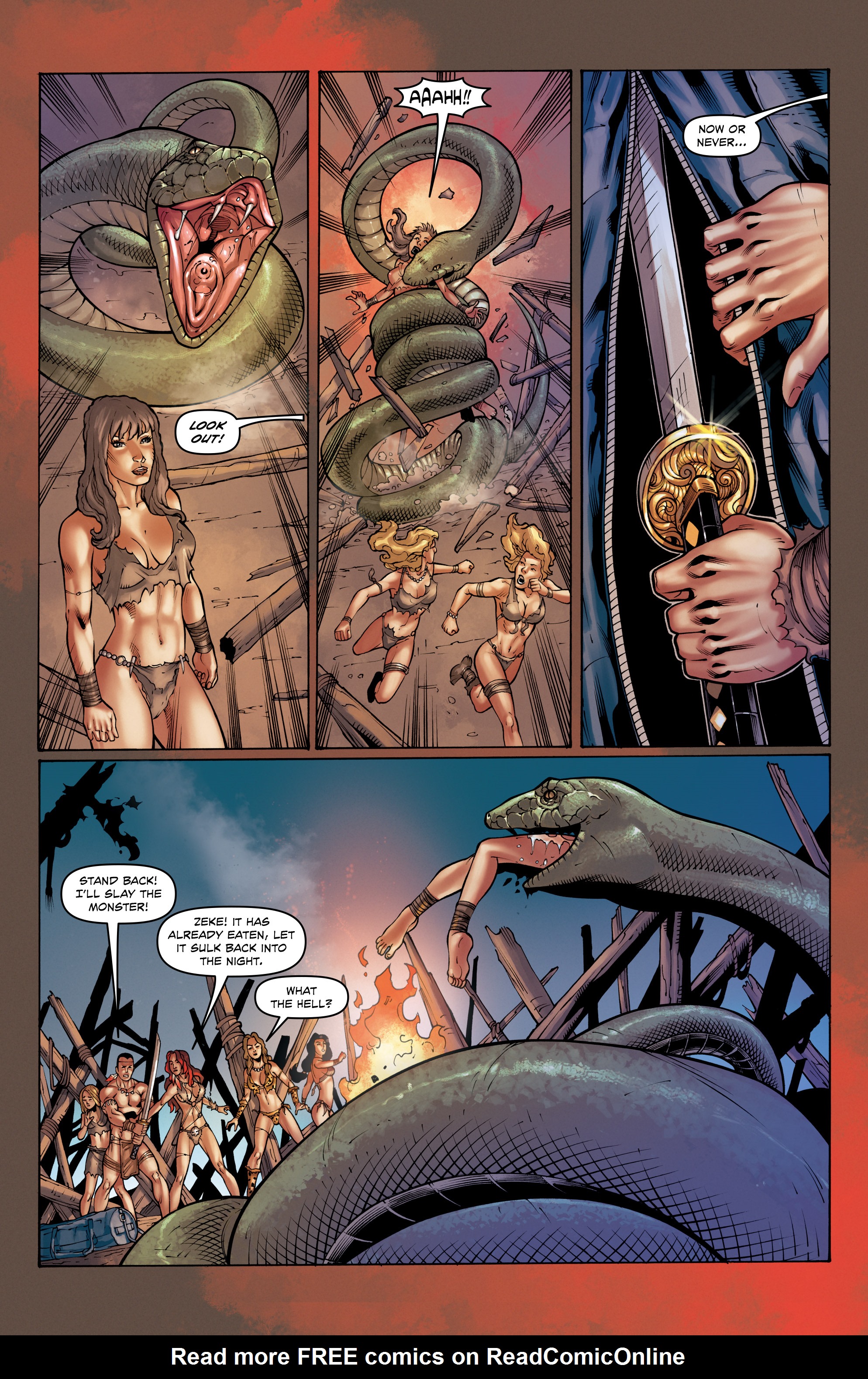 Read online Jungle Fantasy: Survivors comic -  Issue #1 - 9