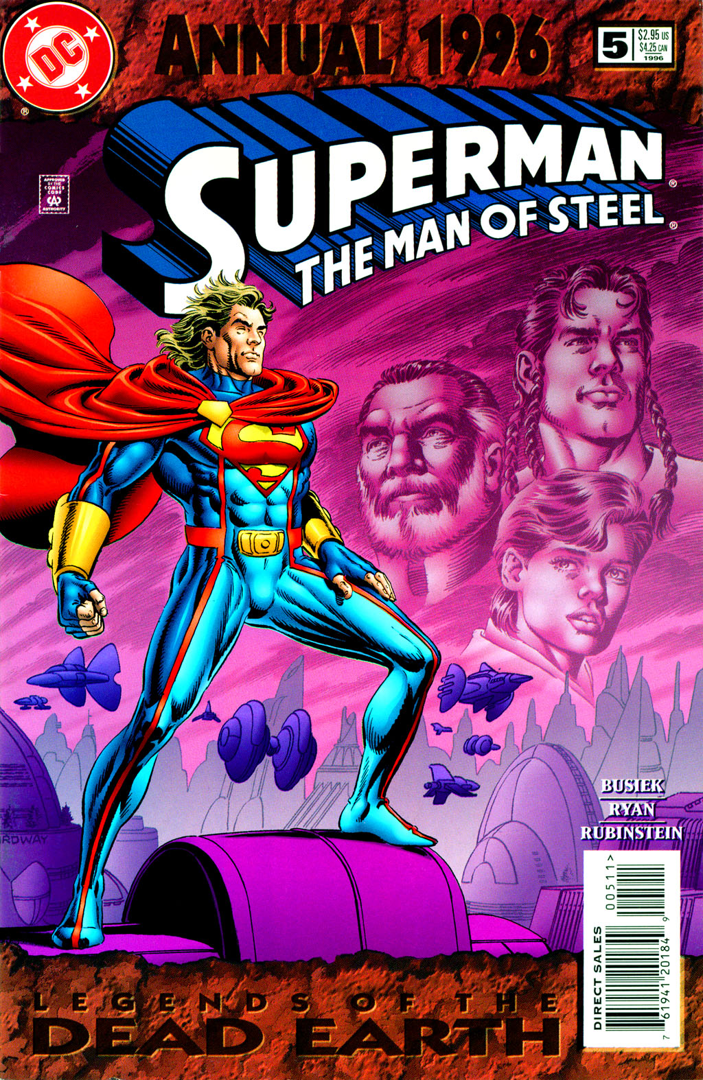 Read online Superman: The Man of Steel (1991) comic -  Issue # _Annual 5 - 1