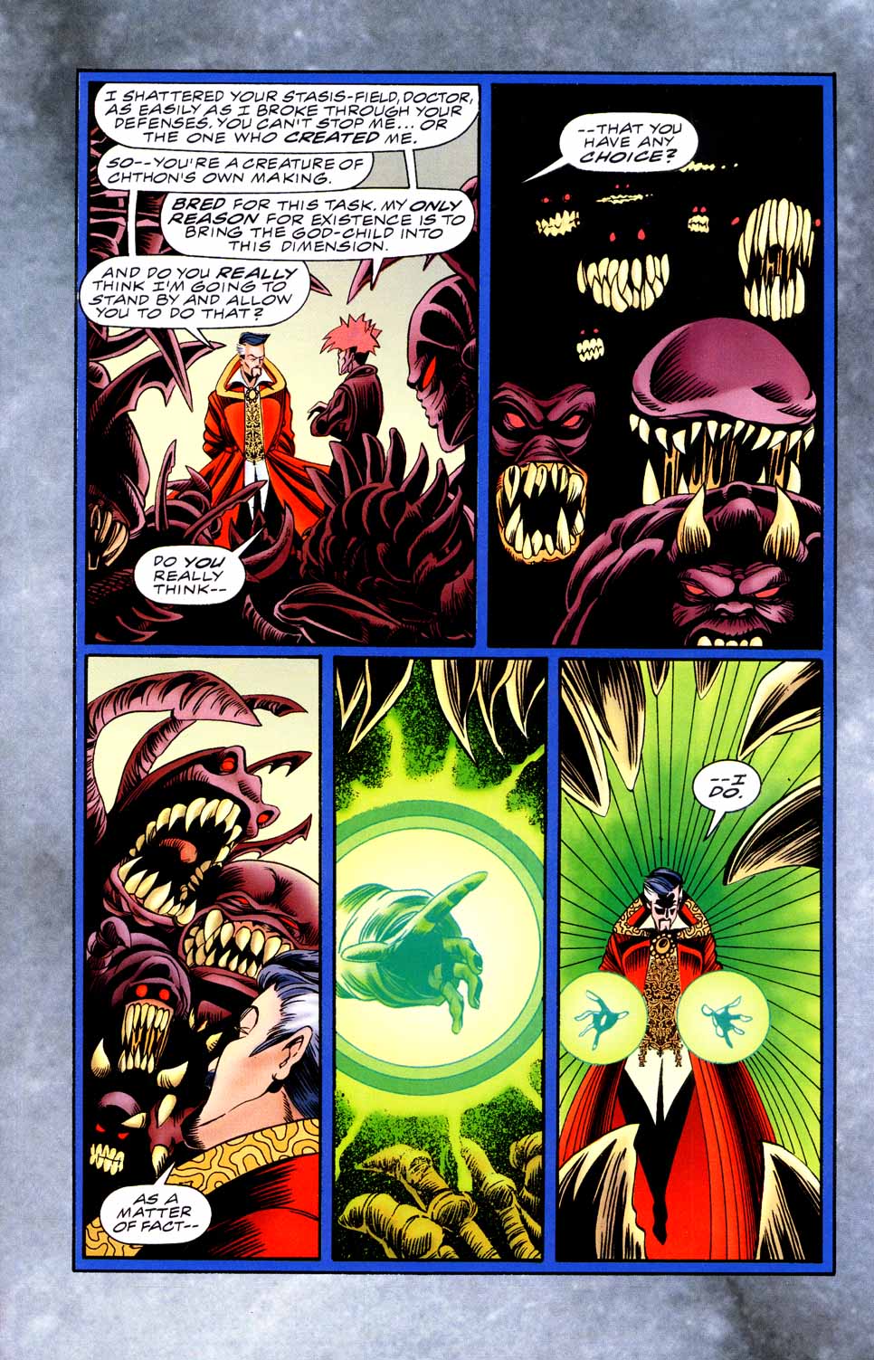 Read online Doctor Strange: Sorcerer Supreme comic -  Issue #90 - 8