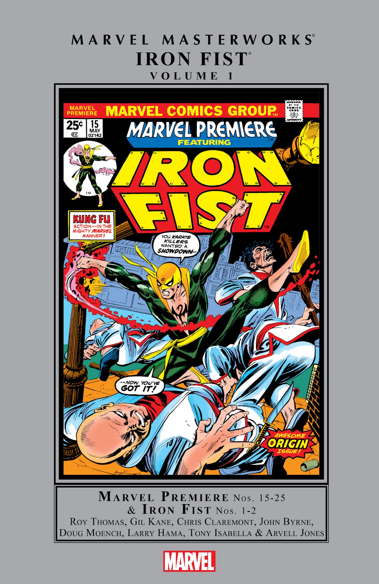 Read online Marvel Masterworks: Iron Fist comic -  Issue # TPB 1 (Part 1) - 1