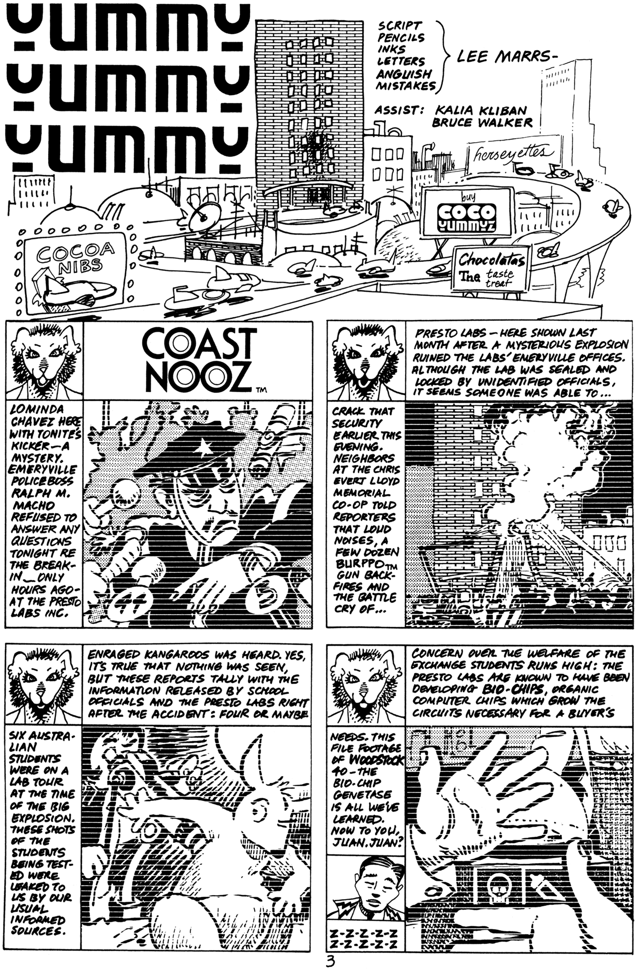 Read online Pre-Teen Dirty-Gene Kung-Fu Kangaroos comic -  Issue #1 - 5