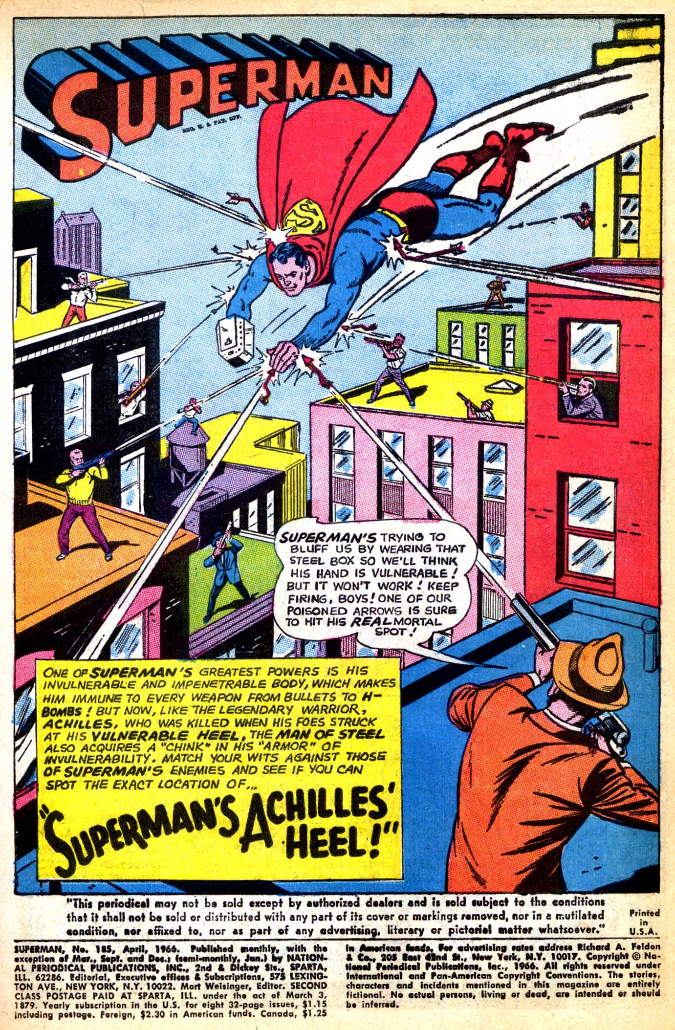 Read online Superman (1939) comic -  Issue #185 - 2