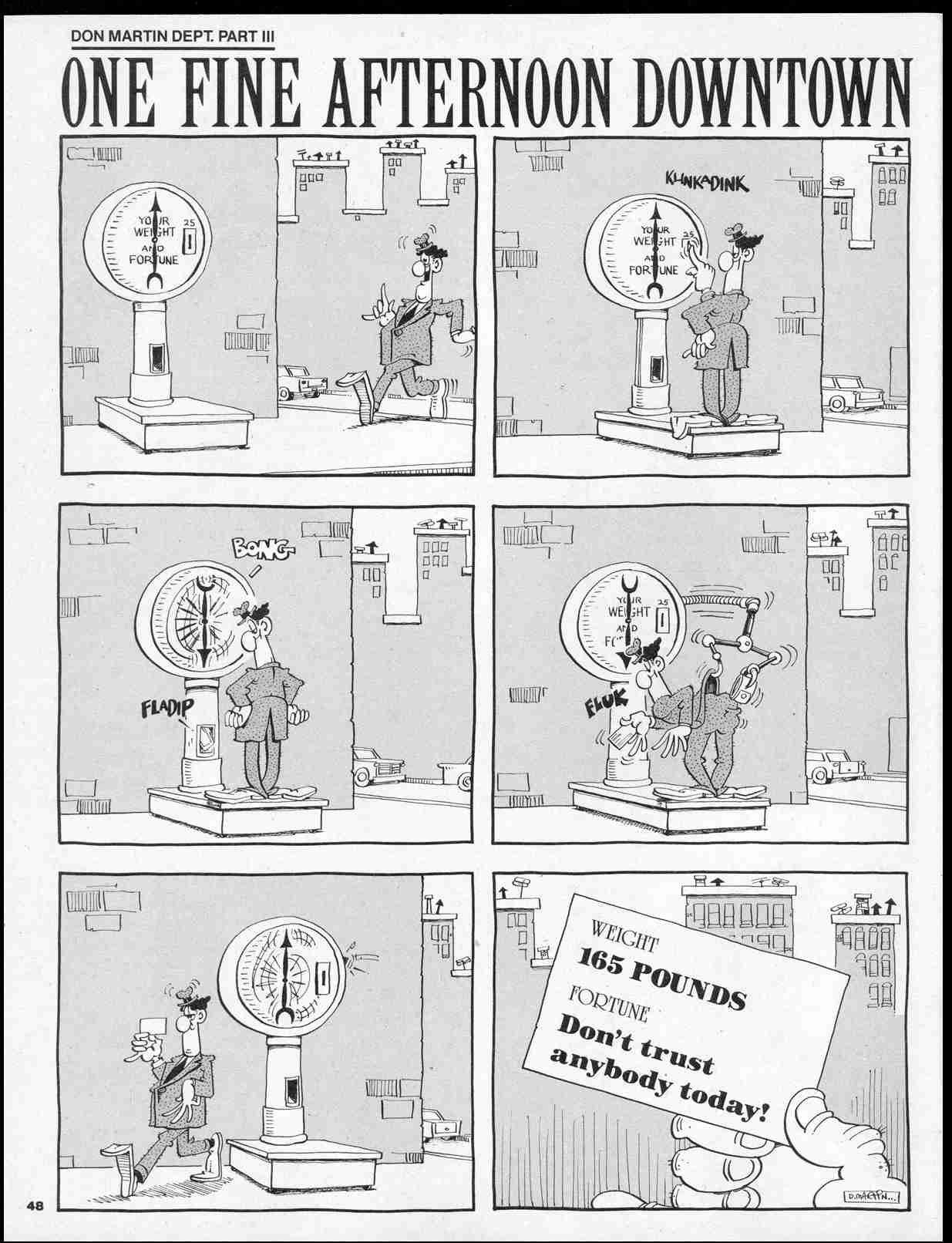 Read online MAD comic -  Issue #252 - 50