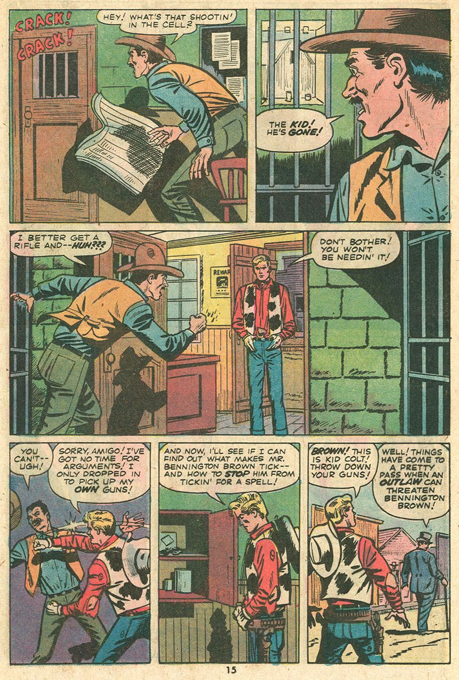 Read online Kid Colt Outlaw comic -  Issue #186 - 18