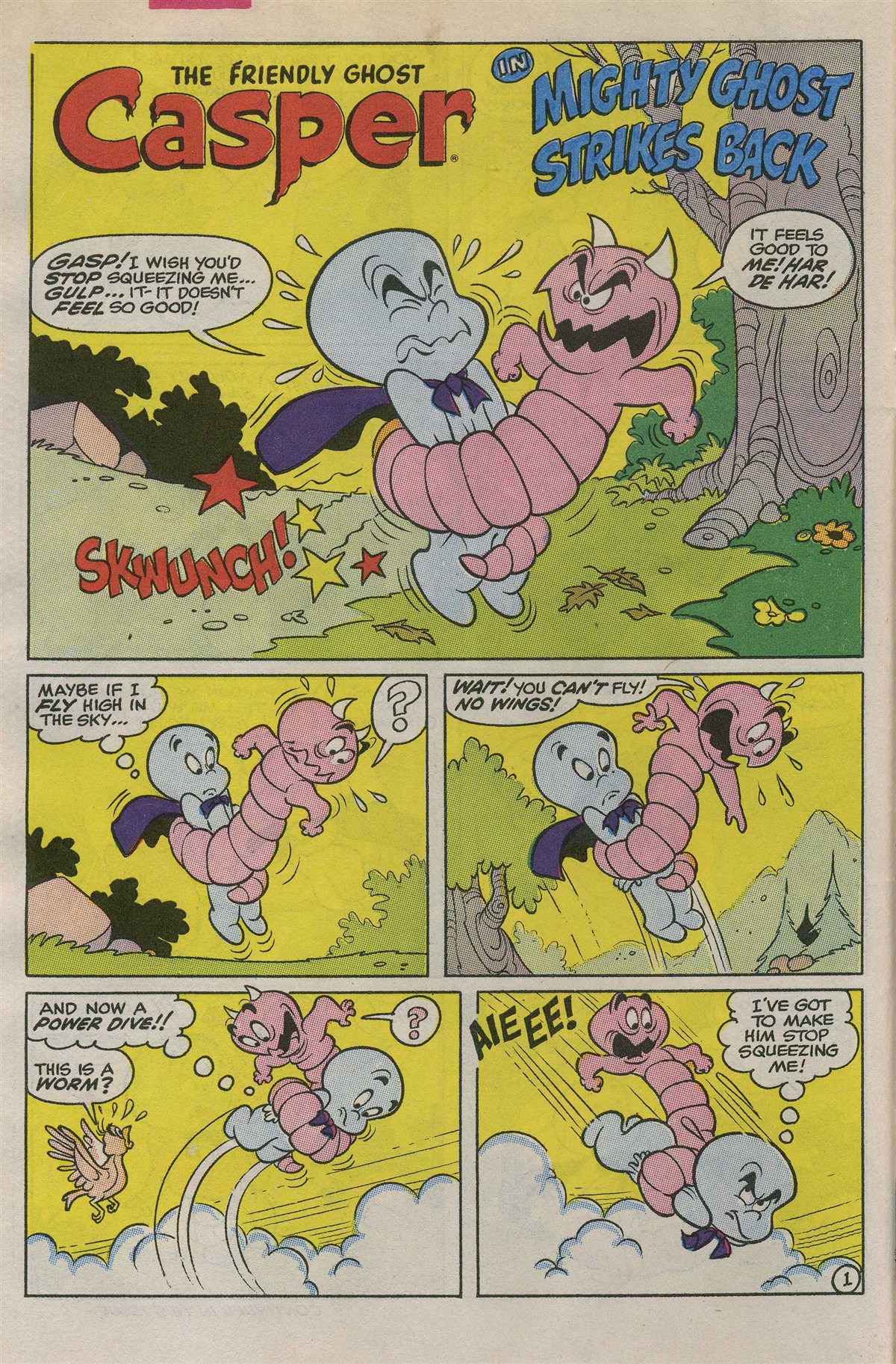 Read online Casper the Friendly Ghost (1991) comic -  Issue #1 - 8