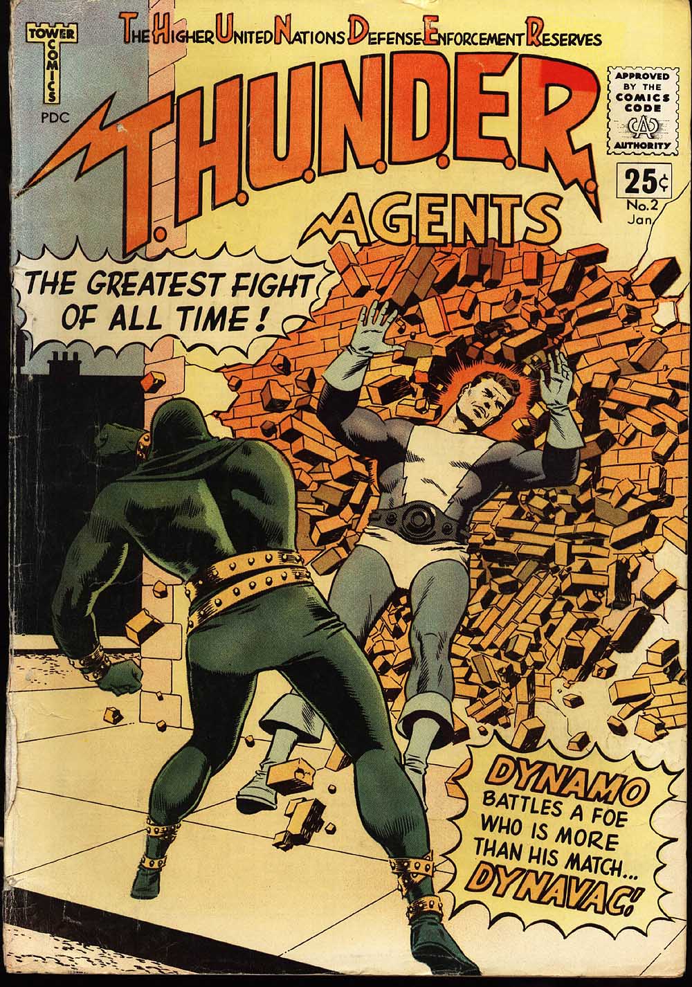 Read online T.H.U.N.D.E.R. Agents (1965) comic -  Issue #2 - 1