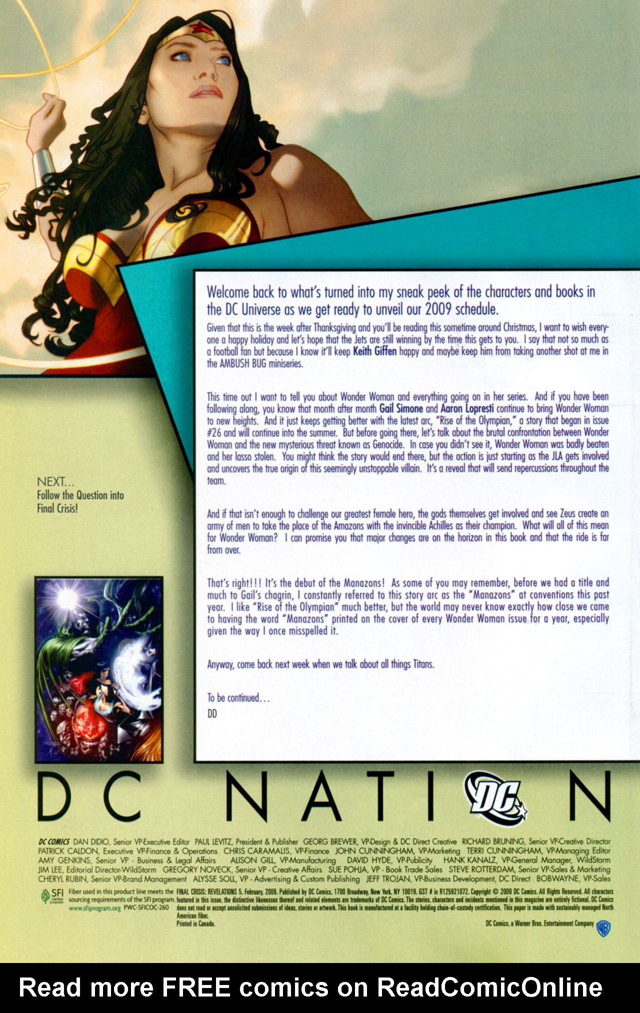 Read online Final Crisis: Revelations comic -  Issue #5 - 31