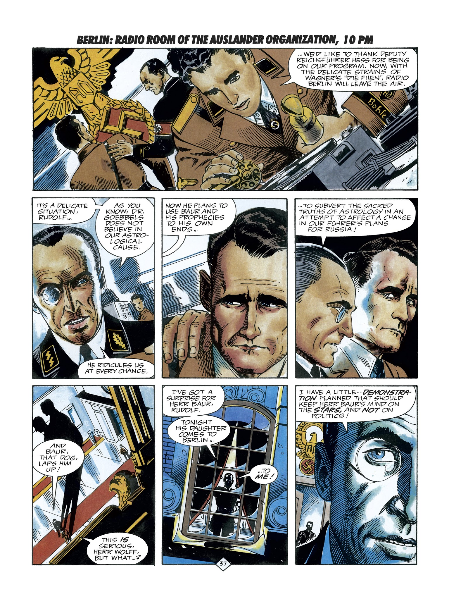 Read online The Shadow 1941: Hitler's Astrologer comic -  Issue # Full - 42