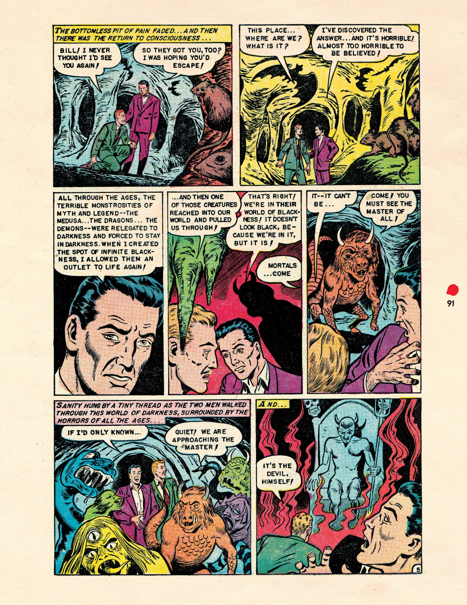 Read online Chilling Archives of Horror Comics comic -  Issue # TPB 14 - 92