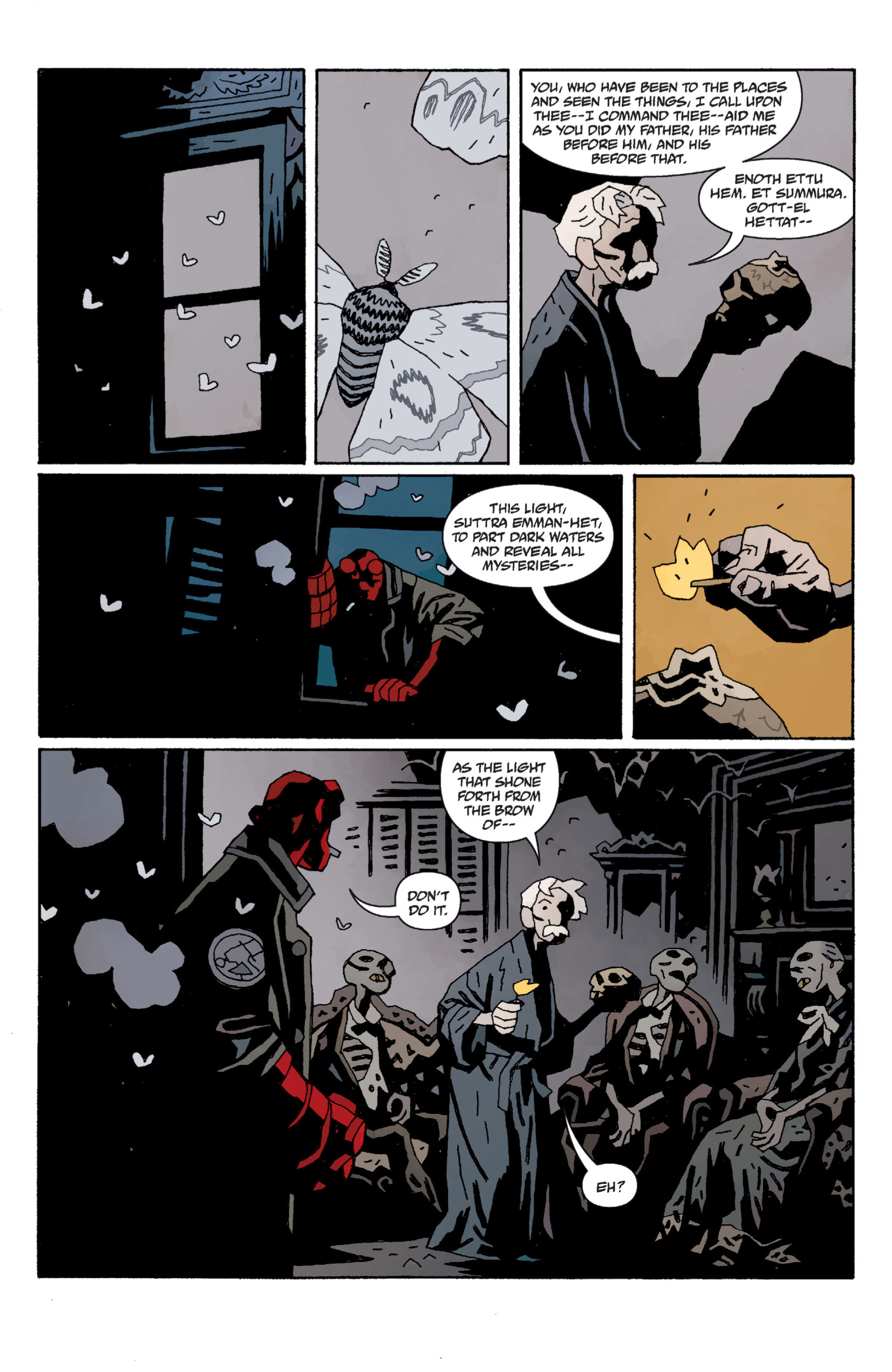 Read online Hellboy comic -  Issue #11 - 148