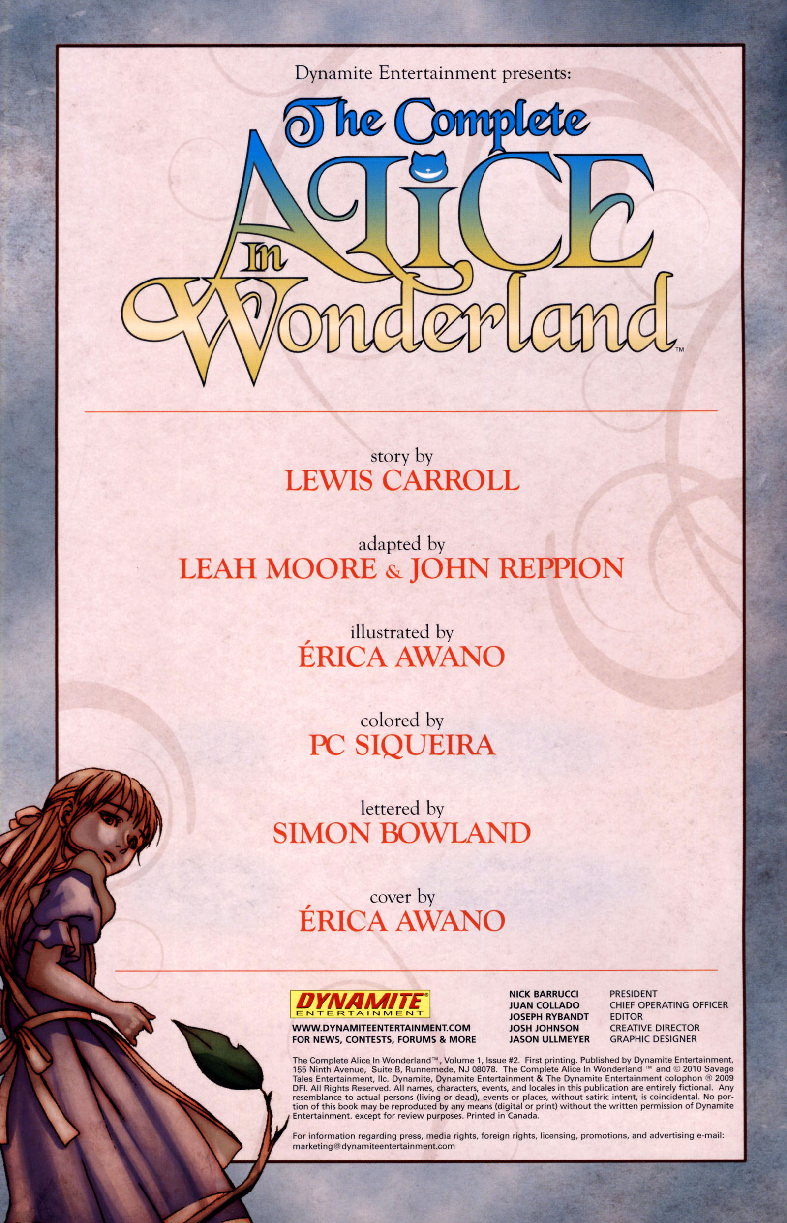 Read online The Complete Alice in Wonderland comic -  Issue #2 - 2