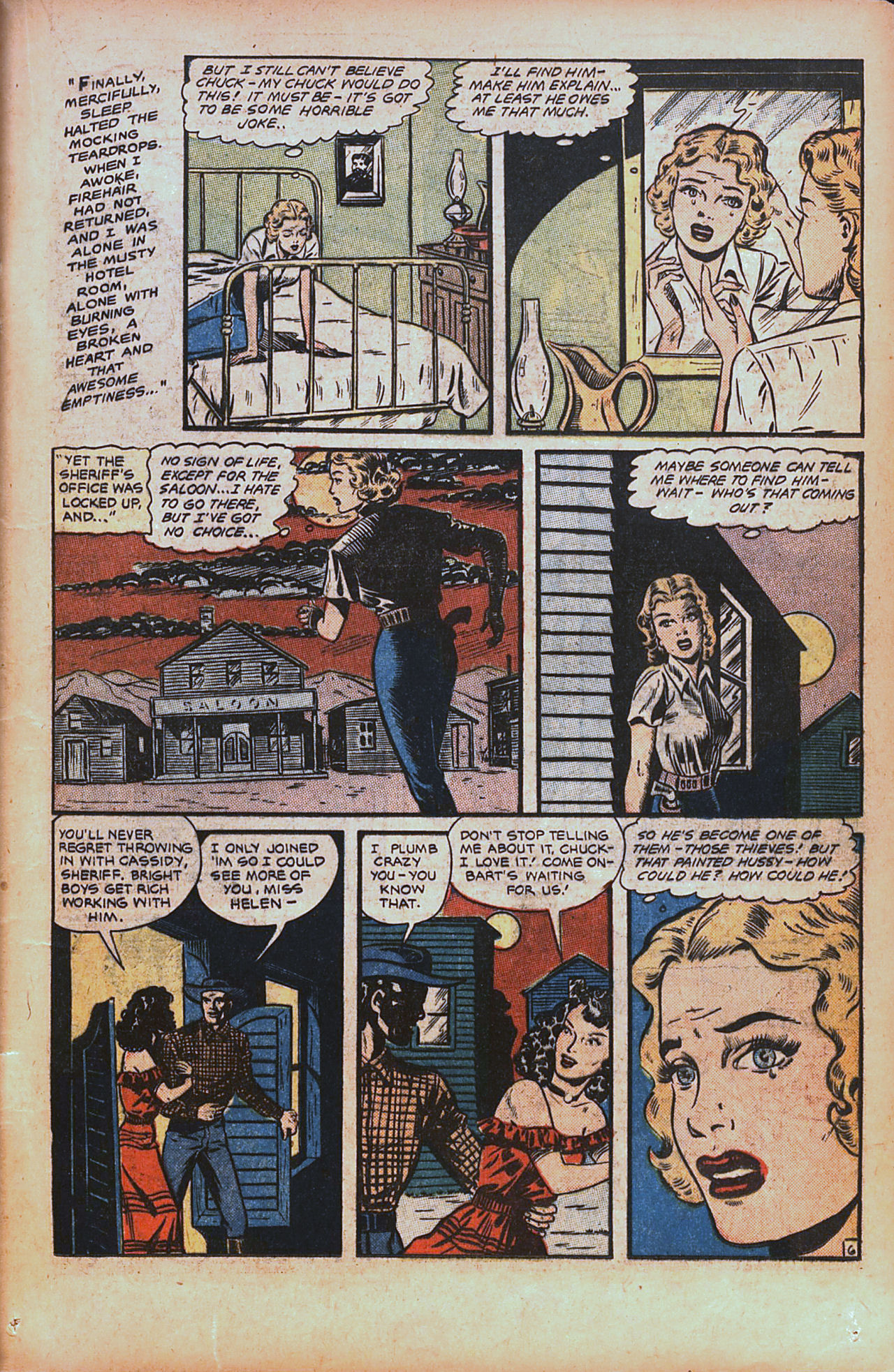 Read online Pioneer West Romances comic -  Issue #3 - 23