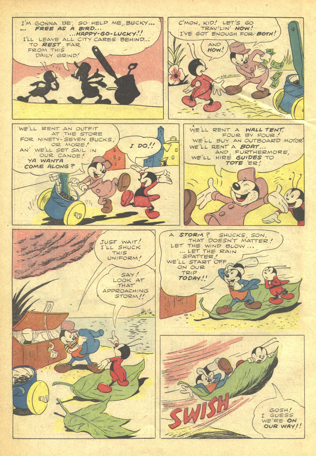 Read online Walt Disney's Comics and Stories comic -  Issue #65 - 14