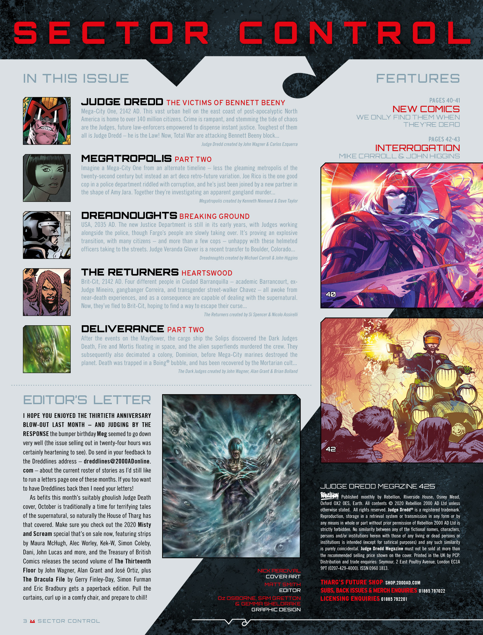 Read online Judge Dredd Megazine (Vol. 5) comic -  Issue #425 - 3