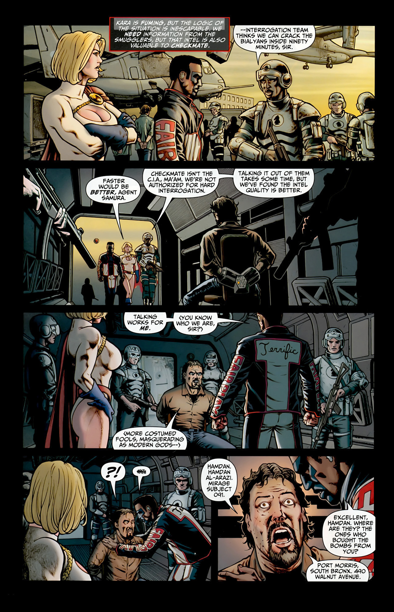 Read online JSA vs. Kobra comic -  Issue #1 - 13