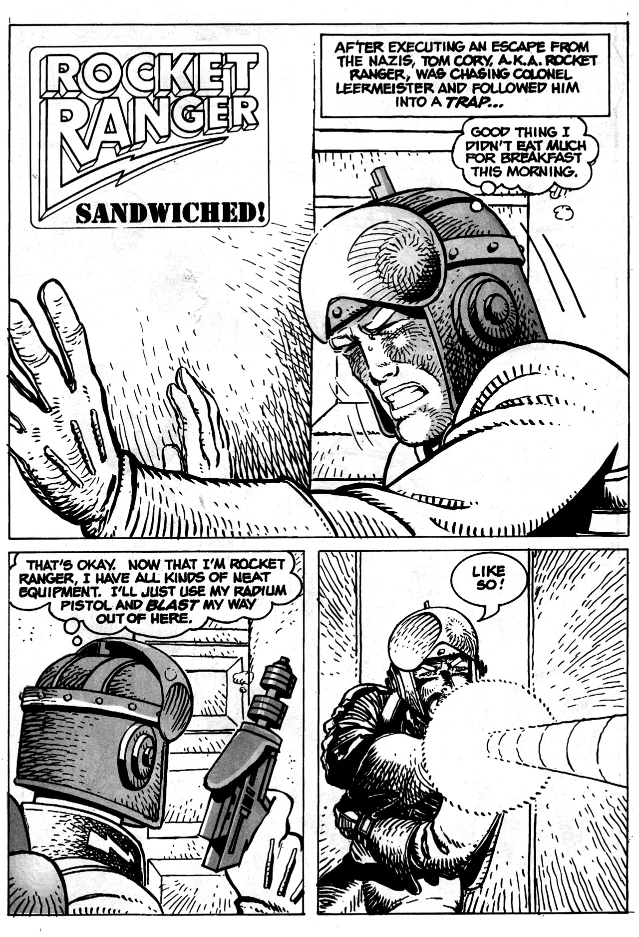 Read online Rocket Ranger comic -  Issue #3 - 19