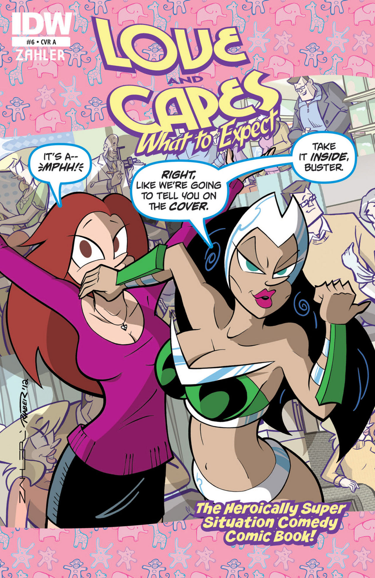 Read online Love and Capes: What to Expect comic -  Issue #6 - 1