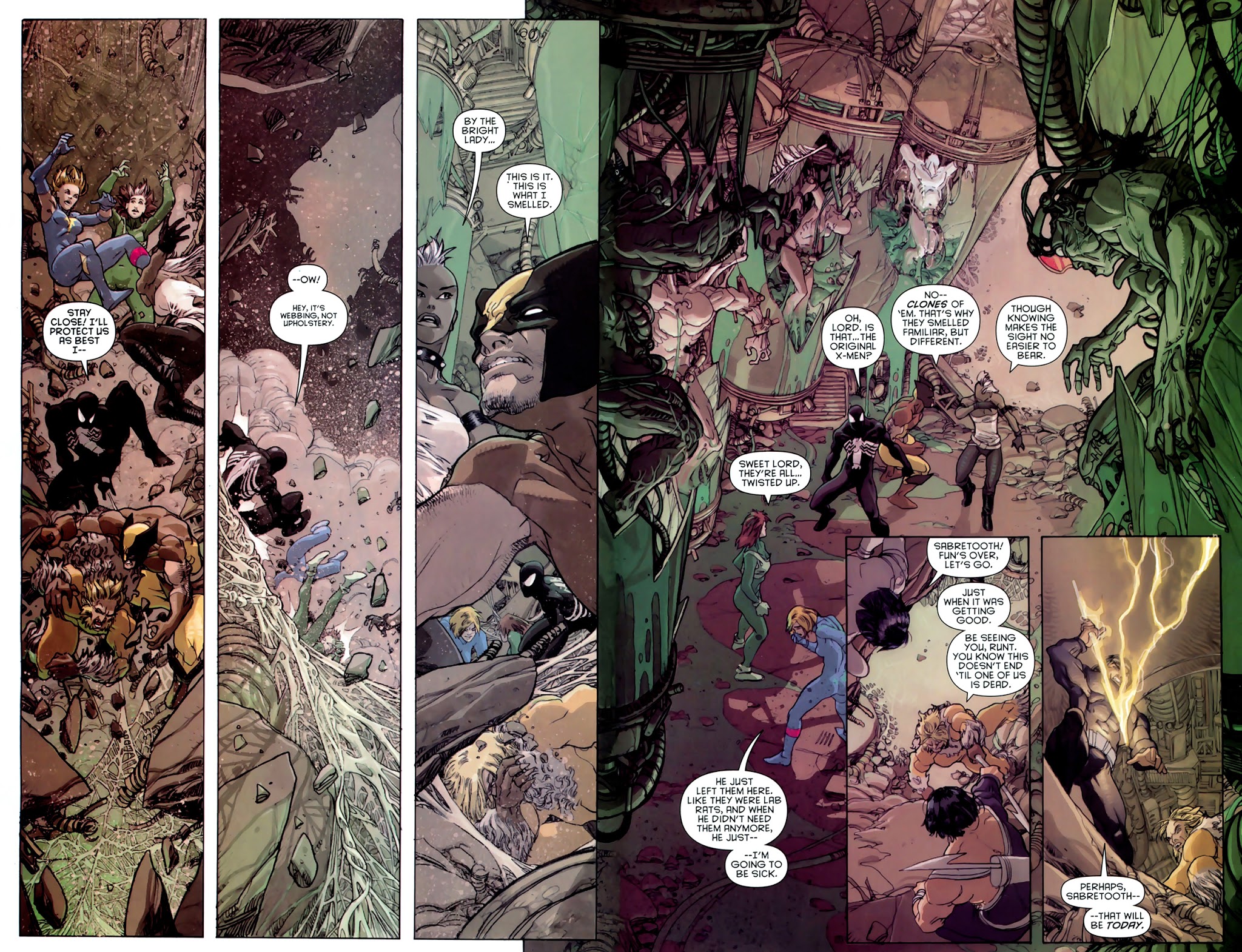 Read online X-Men/Spider-Man comic -  Issue #2 - 18