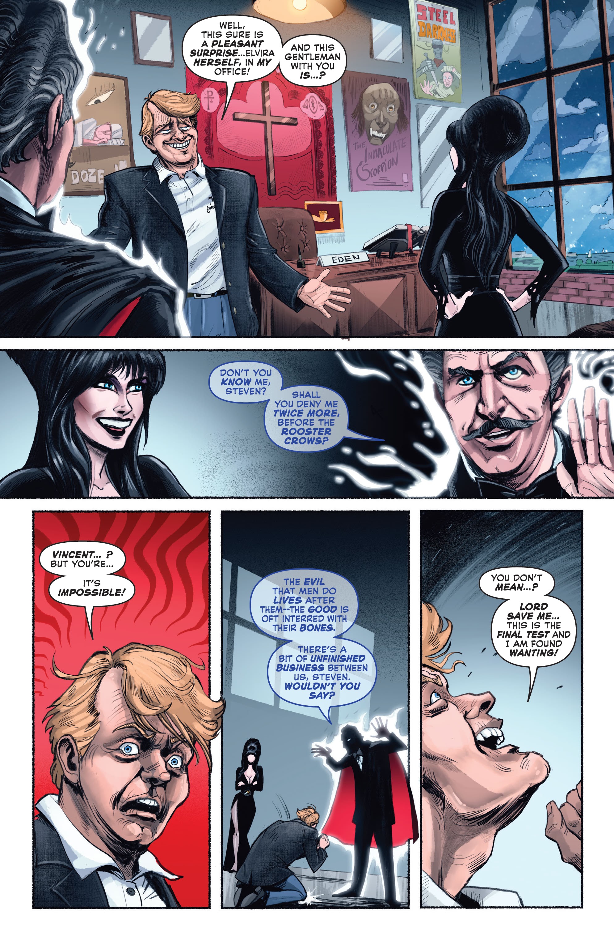 Read online Elvira Meets Vincent Price comic -  Issue #1 - 23