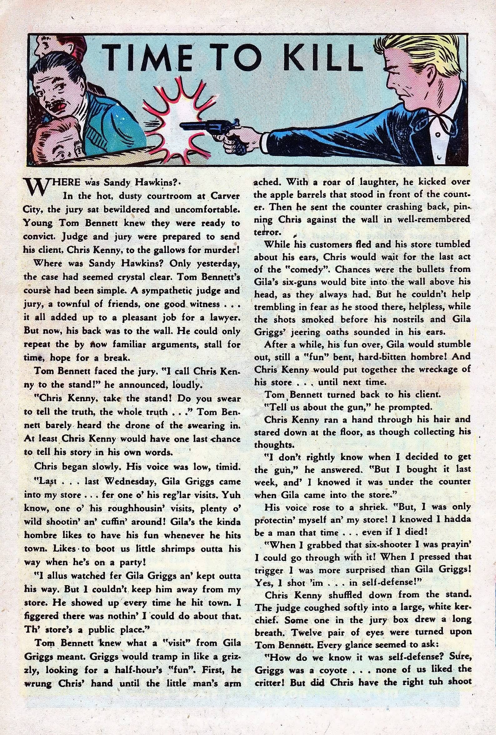 Read online Crime Cases Comics (1950) comic -  Issue #24 - 22