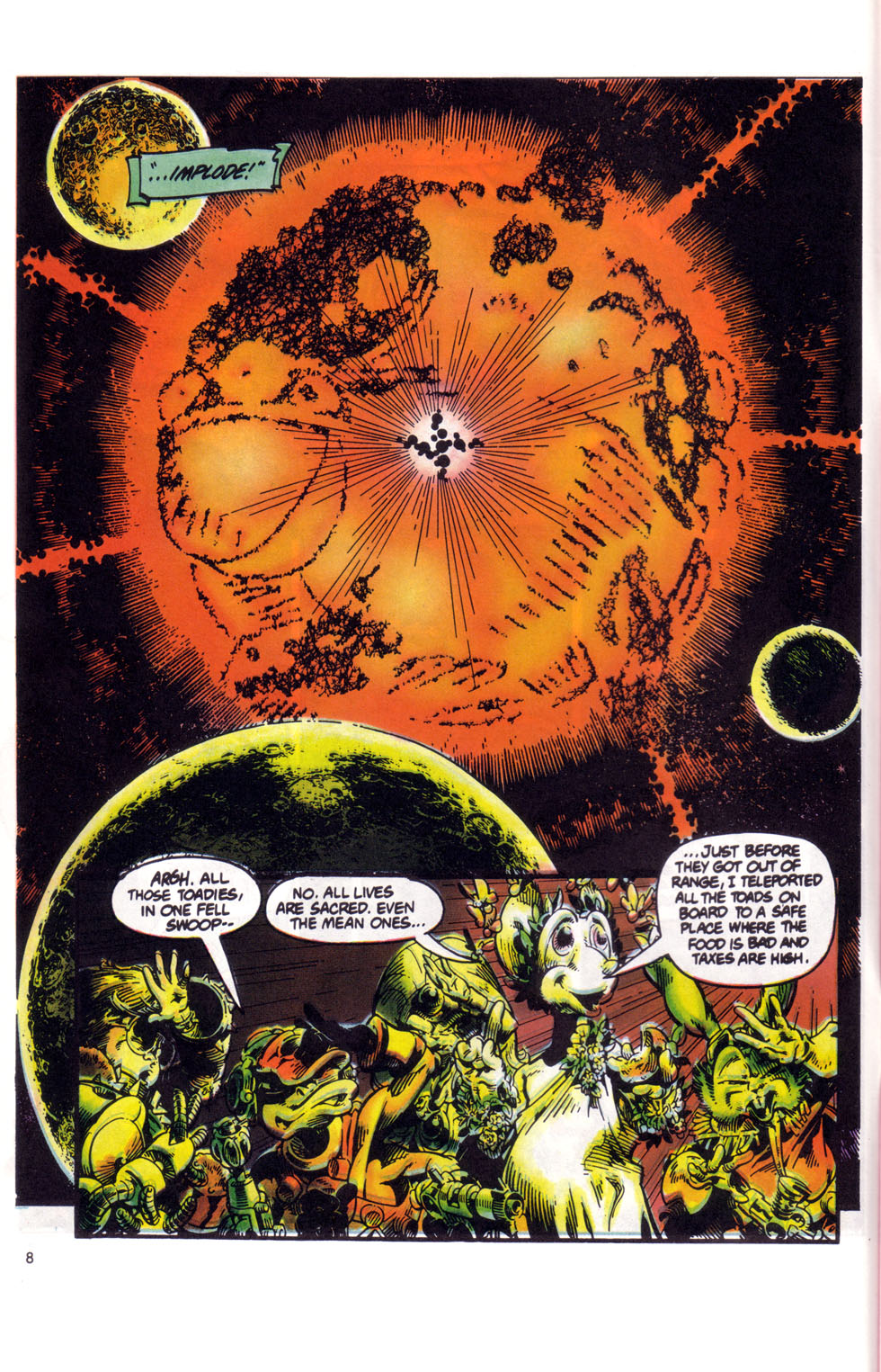 Read online Echo of Futurepast comic -  Issue #6 - 8