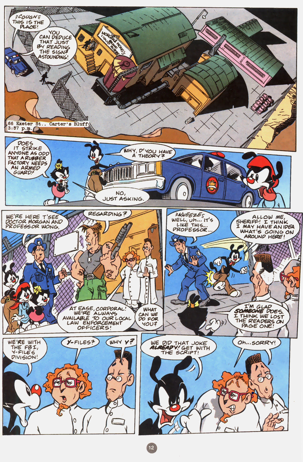 Read online Animaniacs comic -  Issue #19 - 11