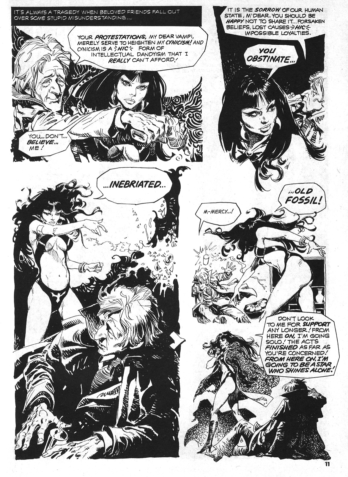 Read online Vampirella (1969) comic -  Issue #35 - 11