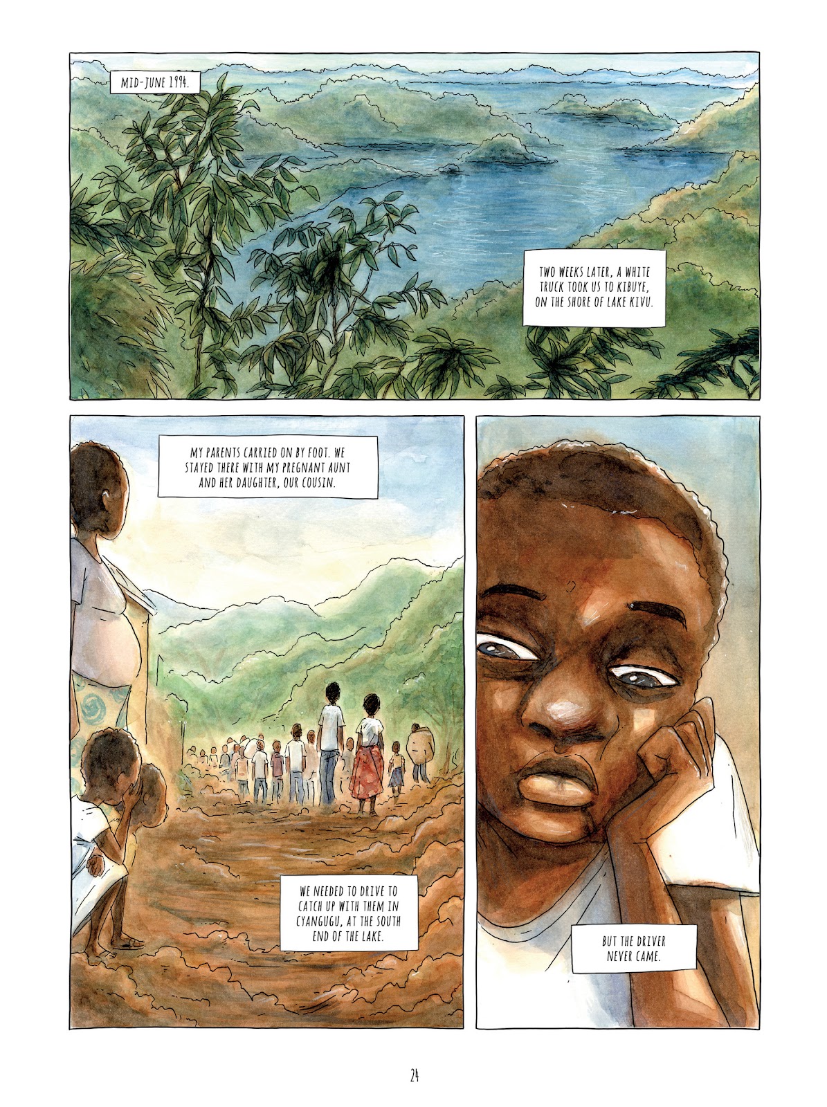 Alice on the Run: One Child's Journey Through the Rwandan Civil War issue TPB - Page 23