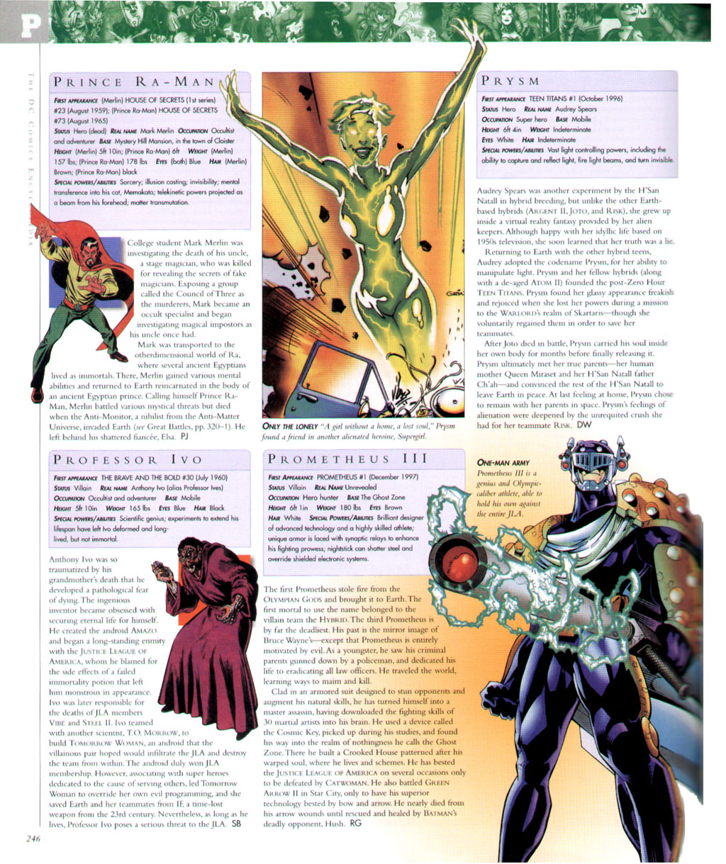 Read online The DC Comics Encyclopedia comic -  Issue # TPB 1 - 247