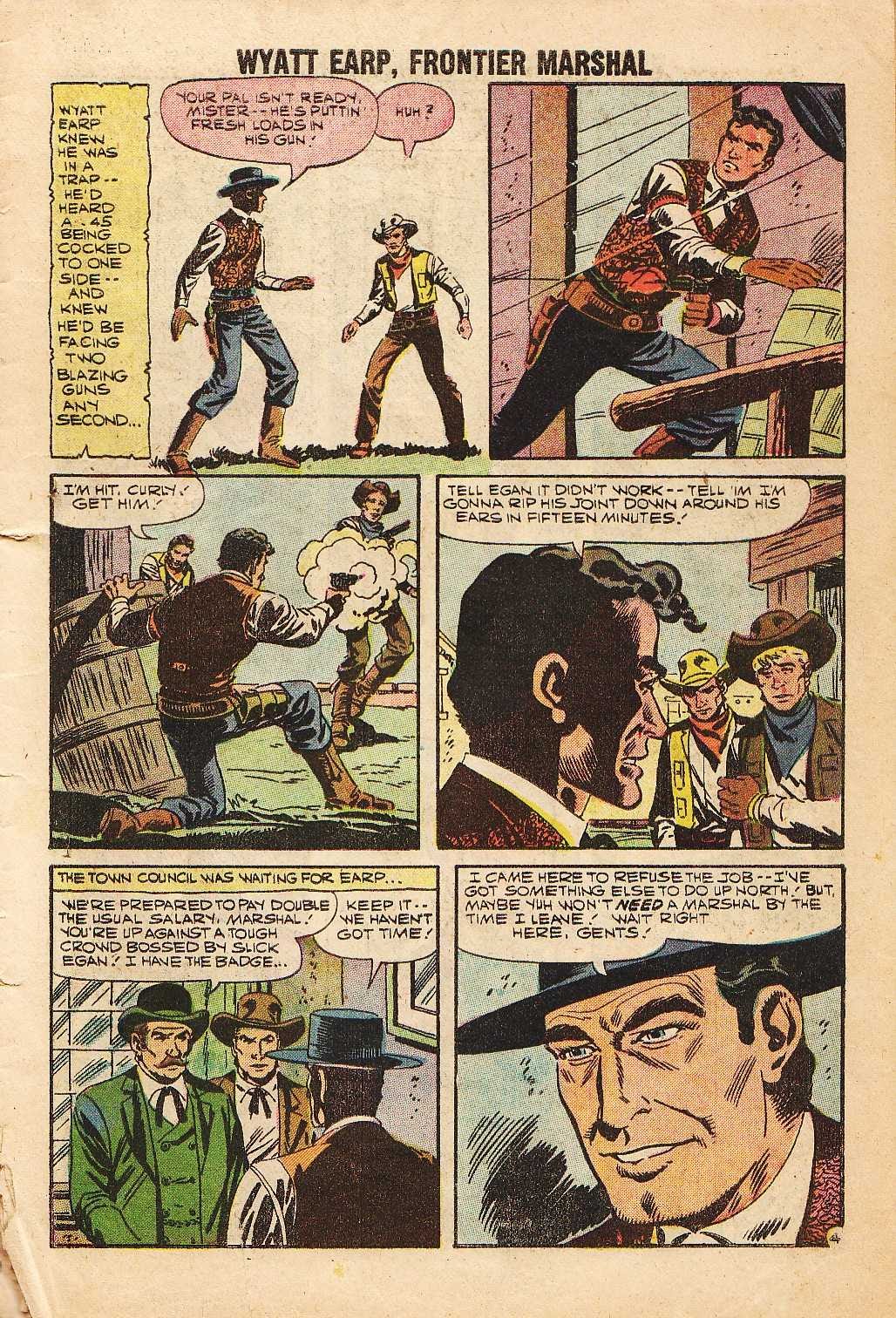 Read online Wyatt Earp Frontier Marshal comic -  Issue #23 - 7