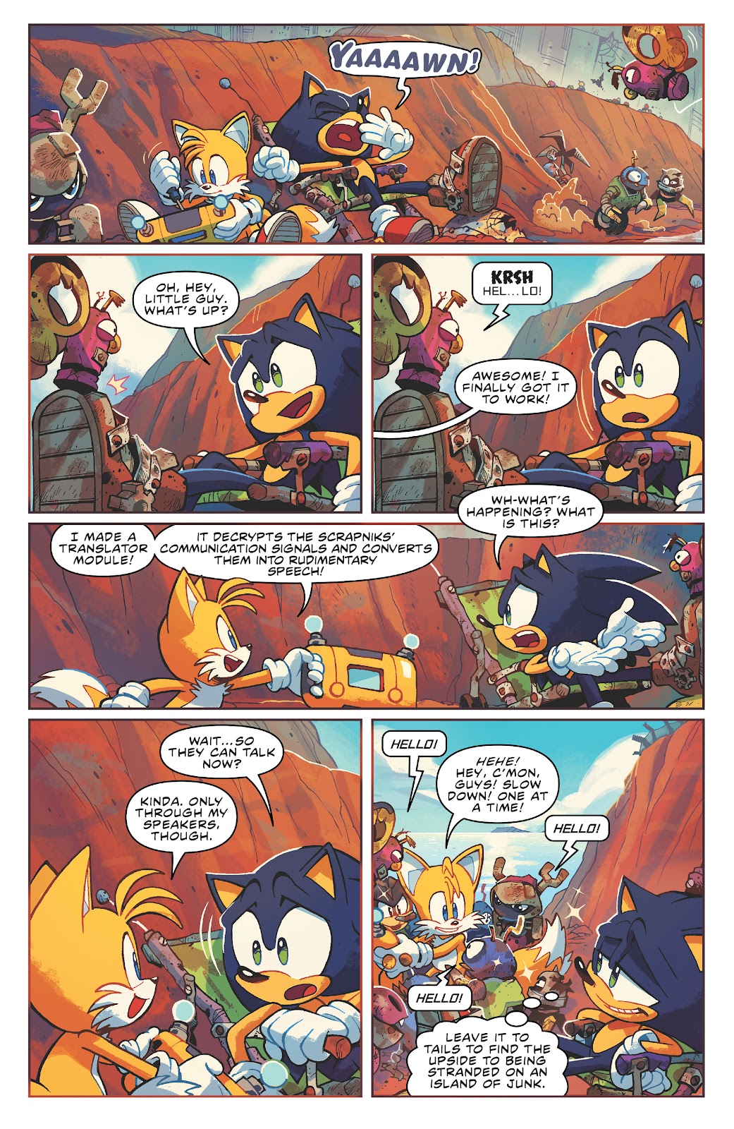 Sonic the Hedgehog: Scrapnik Island issue 2 - Page 6