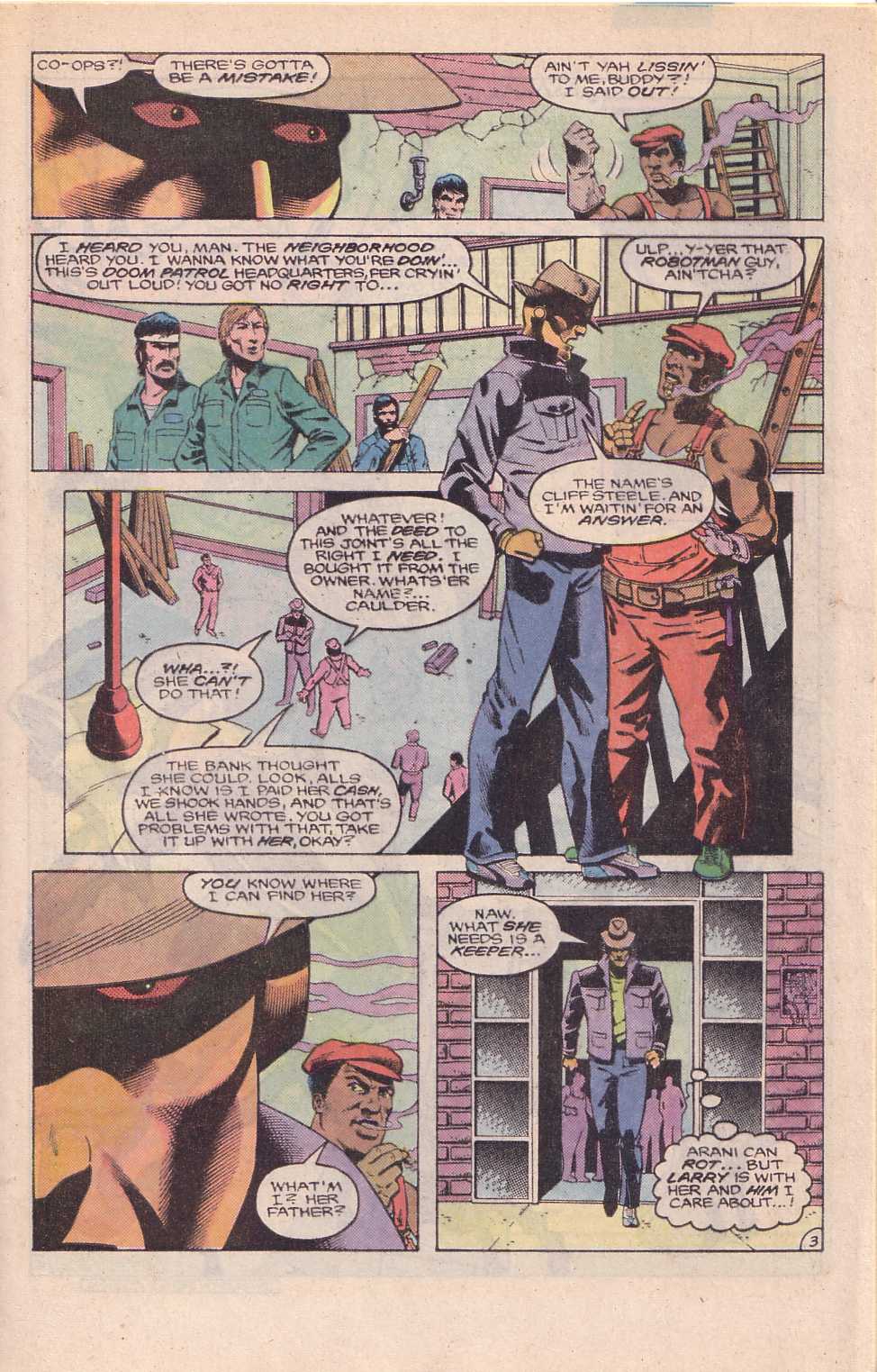 Read online Doom Patrol (1987) comic -  Issue #4 - 4