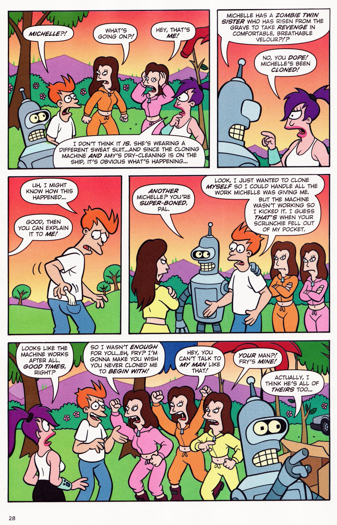 Read online Futurama Comics comic -  Issue #34 - 23