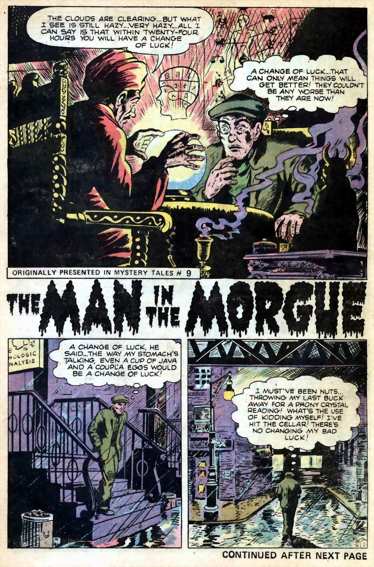 Read online Mystery Tales comic -  Issue #9 - 2