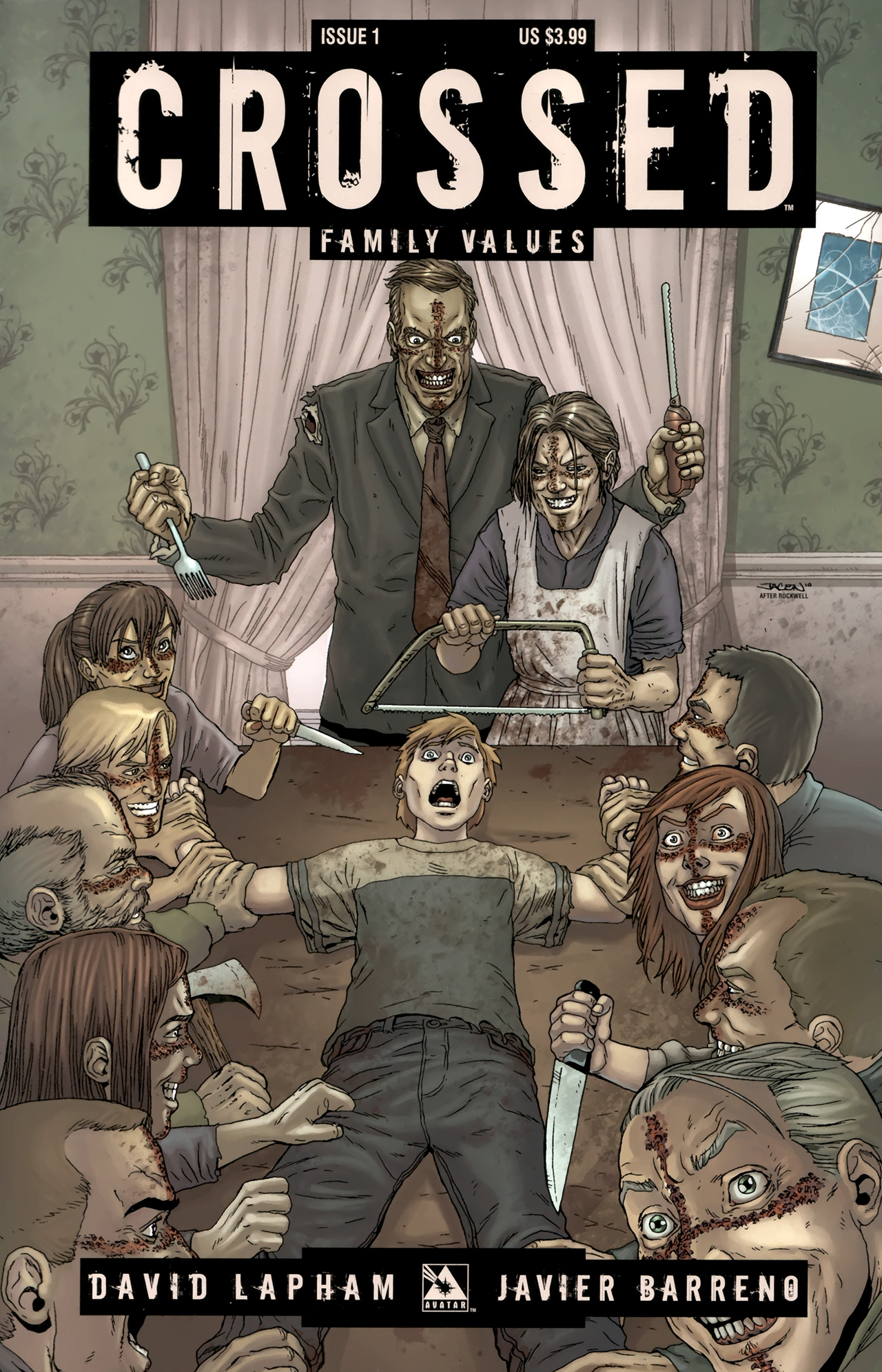 Read online Crossed: Family Values comic -  Issue #1 - 1